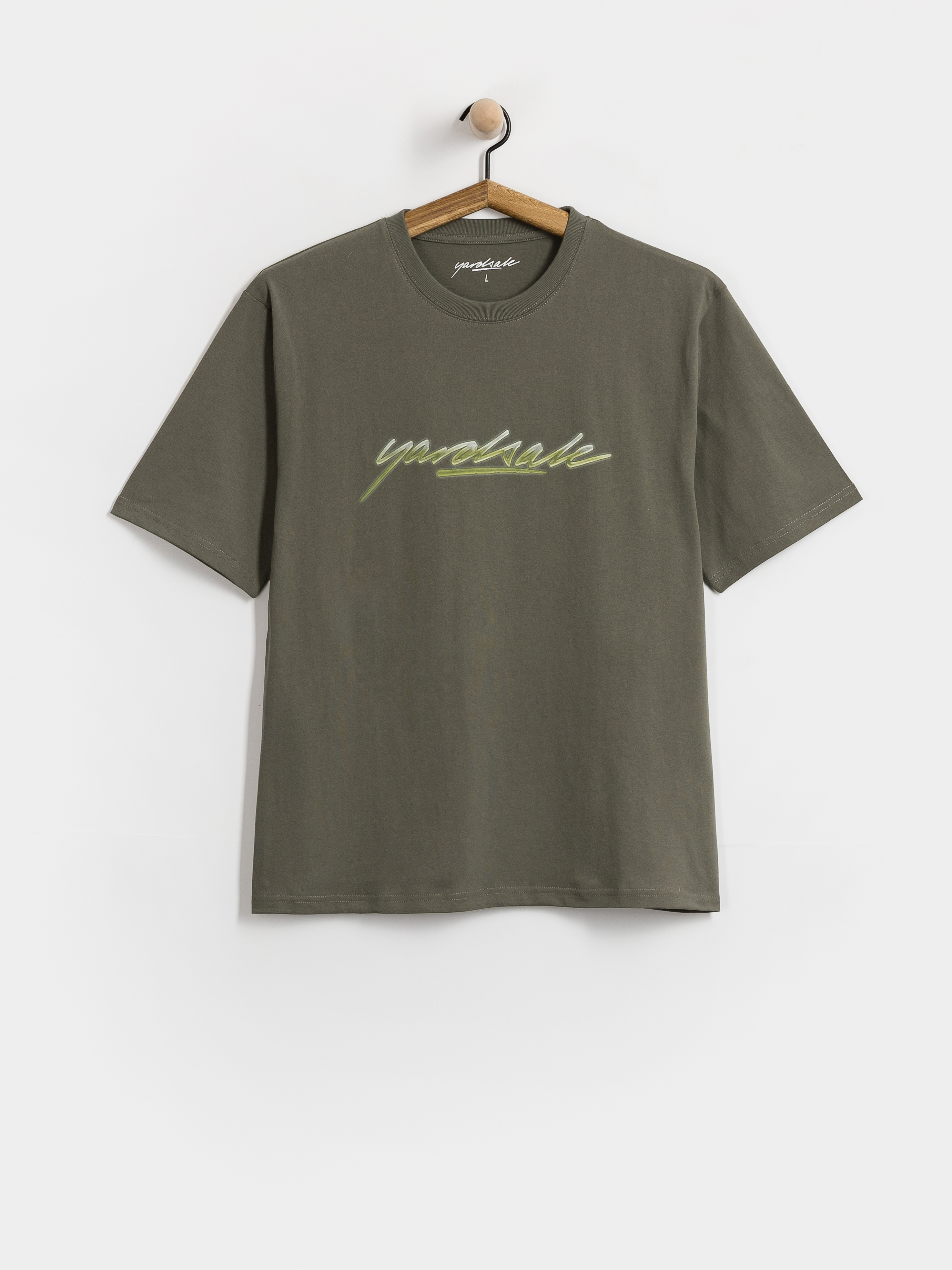 Tricou Yardsale Washed Script (sand)