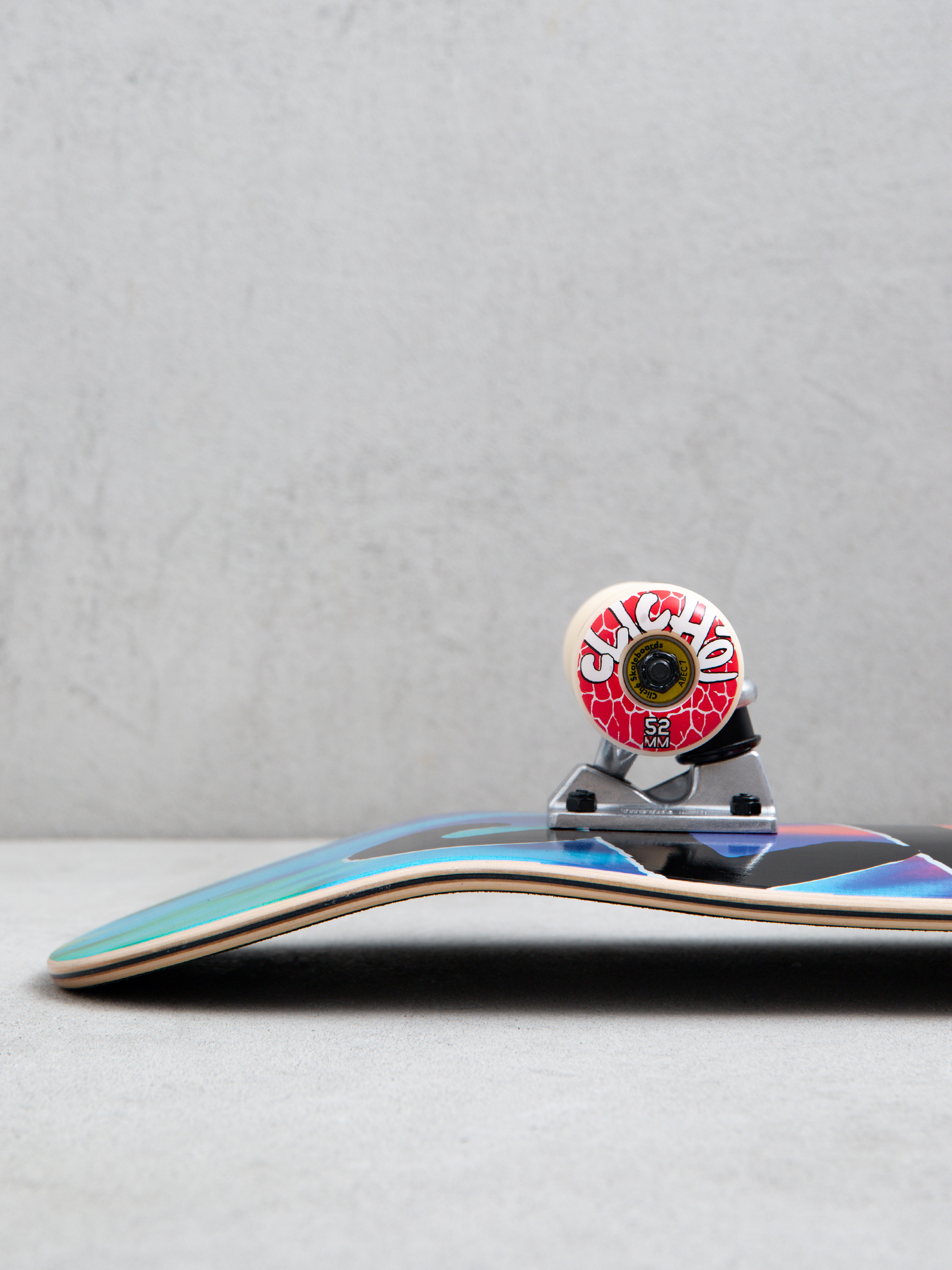 Skateboard Cliche Handwritten Invert (tie dye)