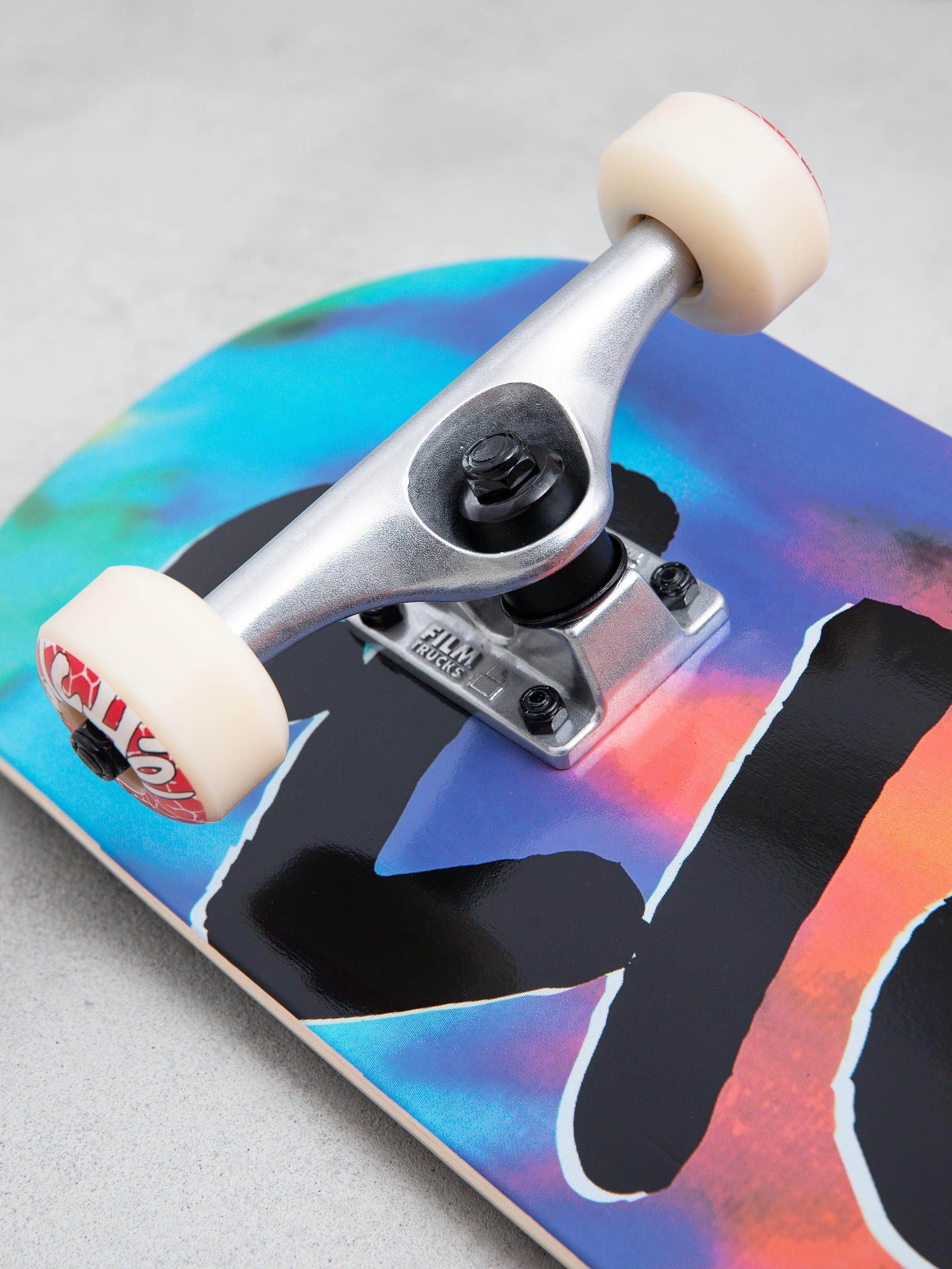 Skateboard Cliche Handwritten Invert (tie dye)
