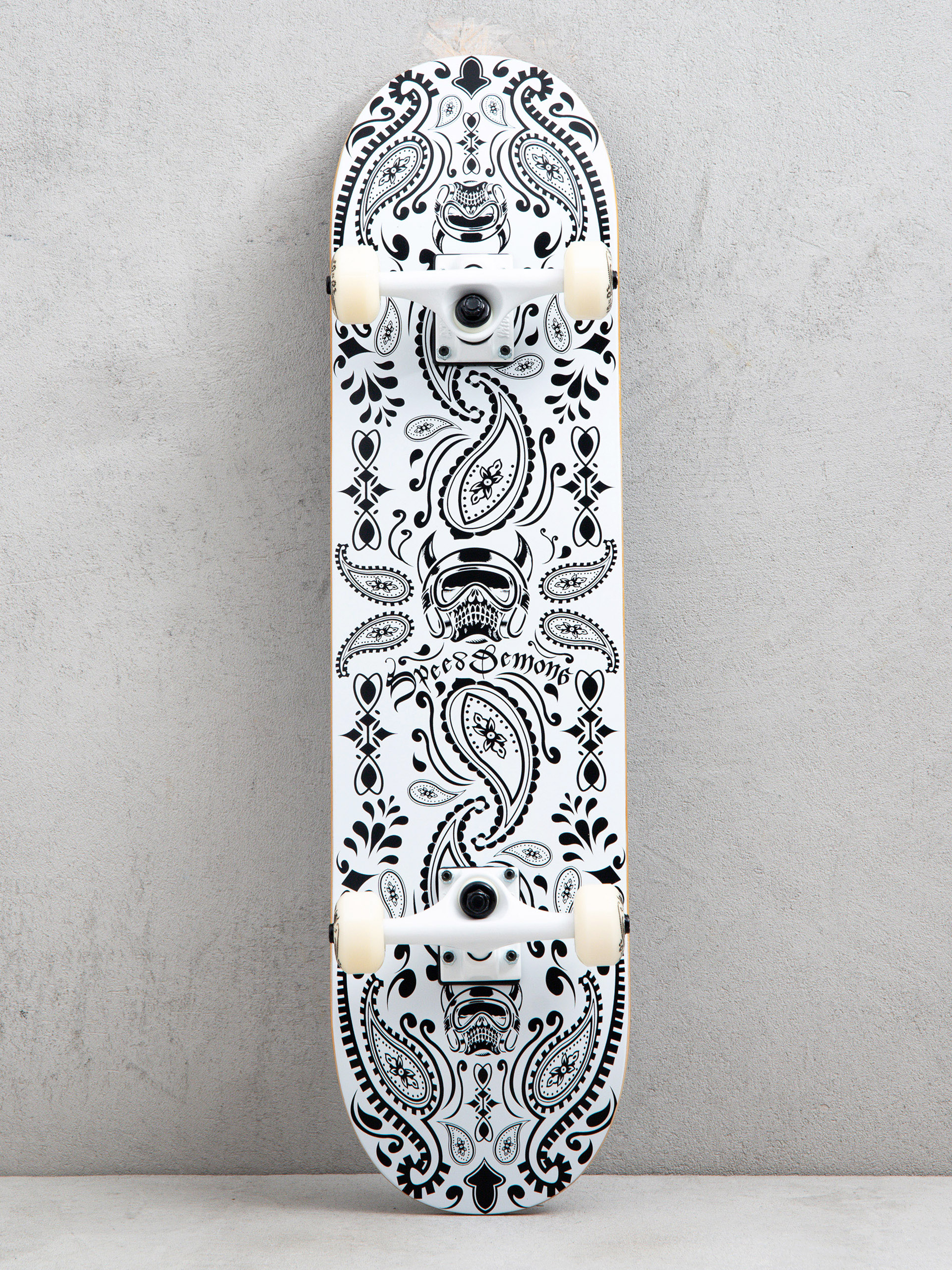 Skateboard Speed Demons Bandana (black/white)