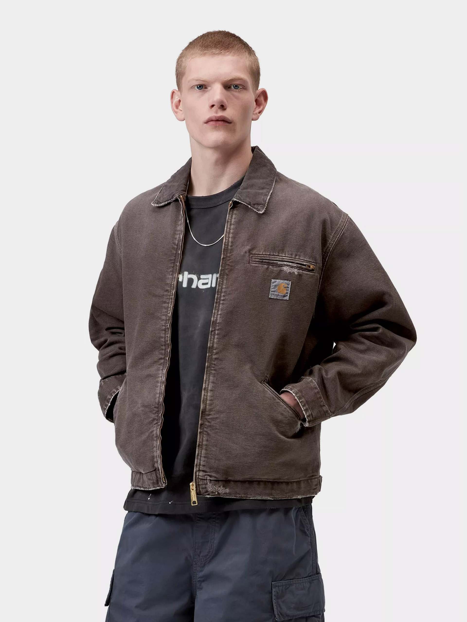 Geacă Carhartt WIP OG Detroit (tobacco/tobacco)