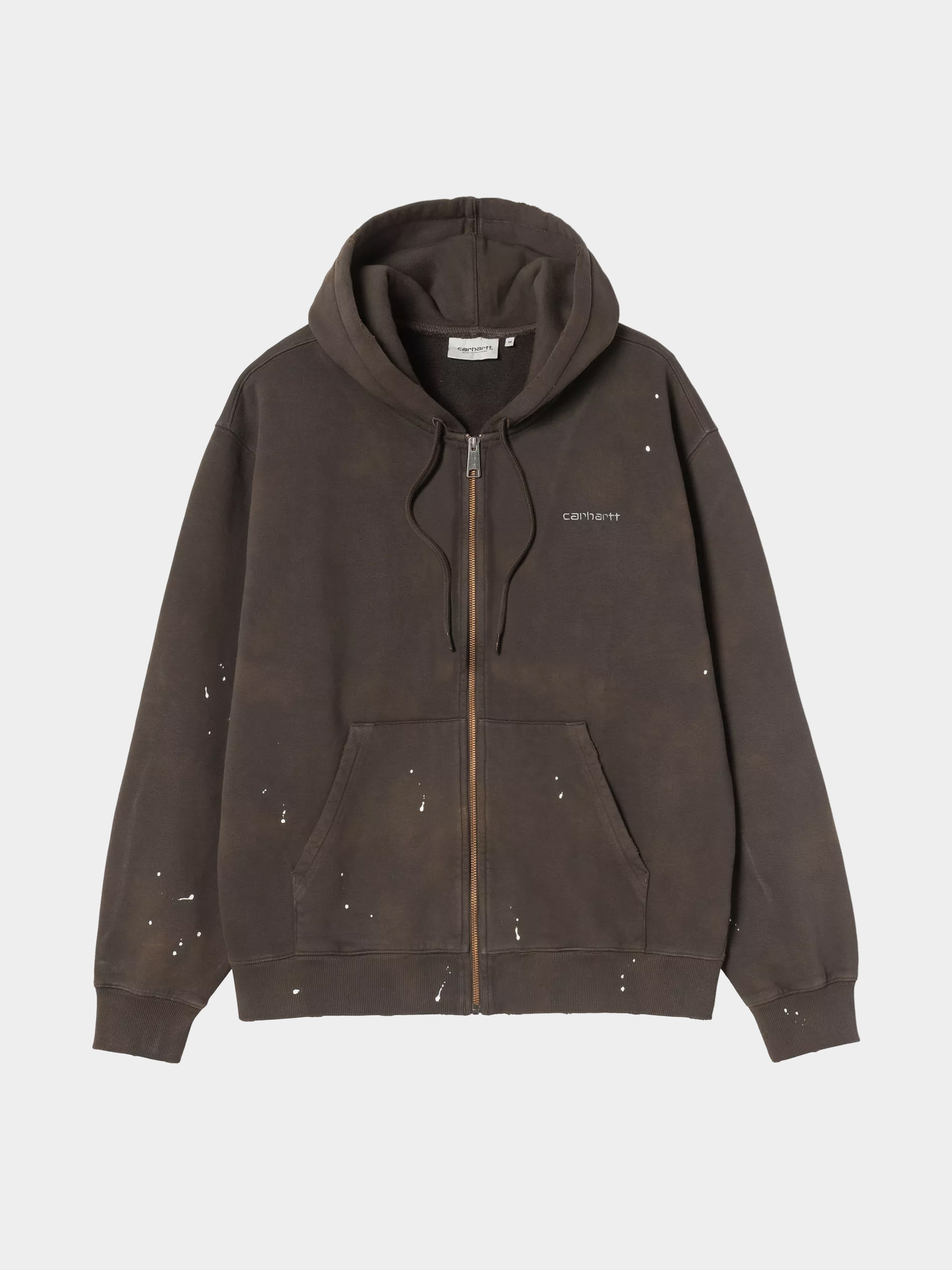 Hanorac cu glugă Carhartt WIP Painter ZHD (tobacco)