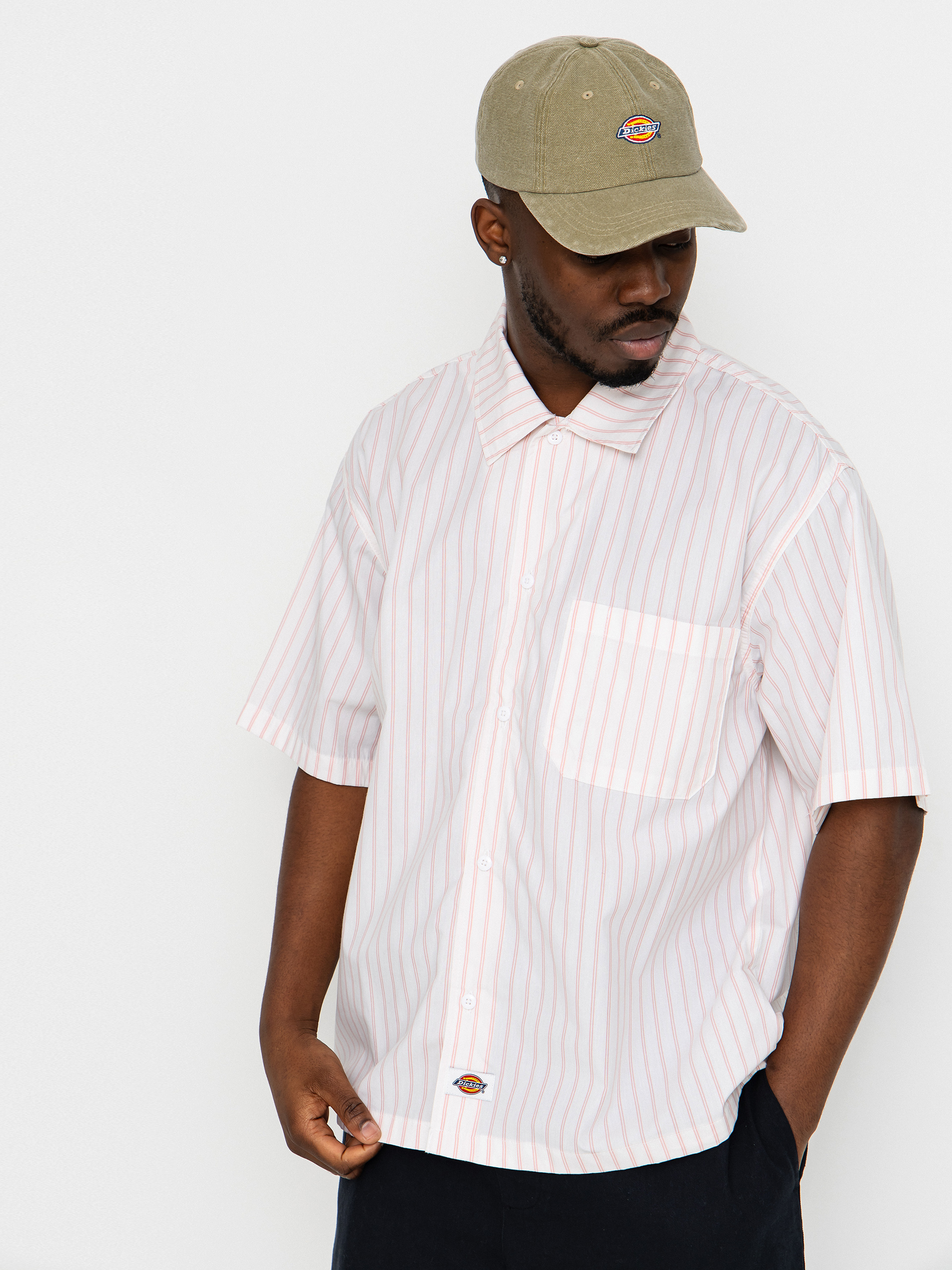 Cămașă Dickies Venedocia Stripe (white)