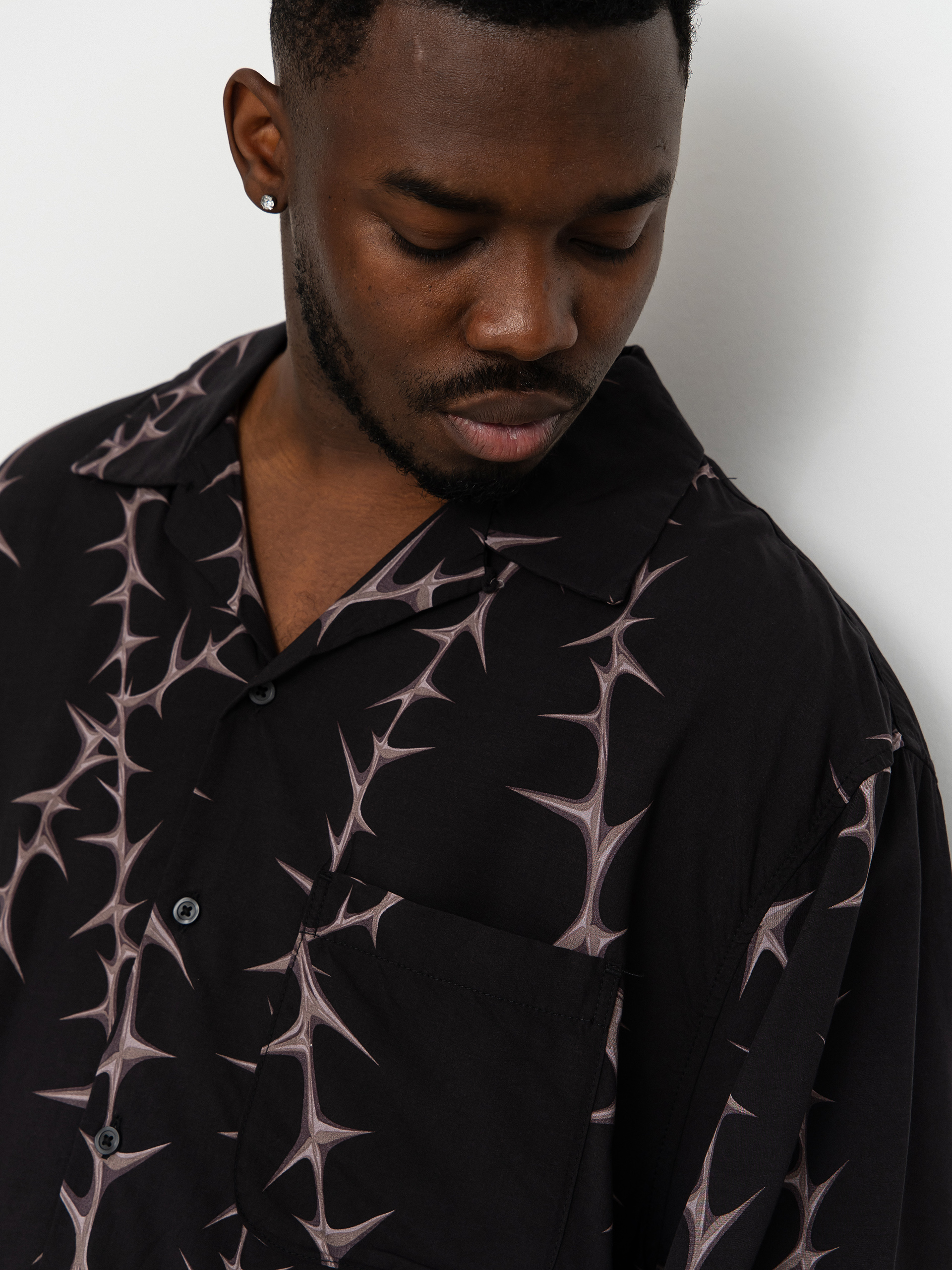 Cămașă Vans Van Doren Printed Camp (black)