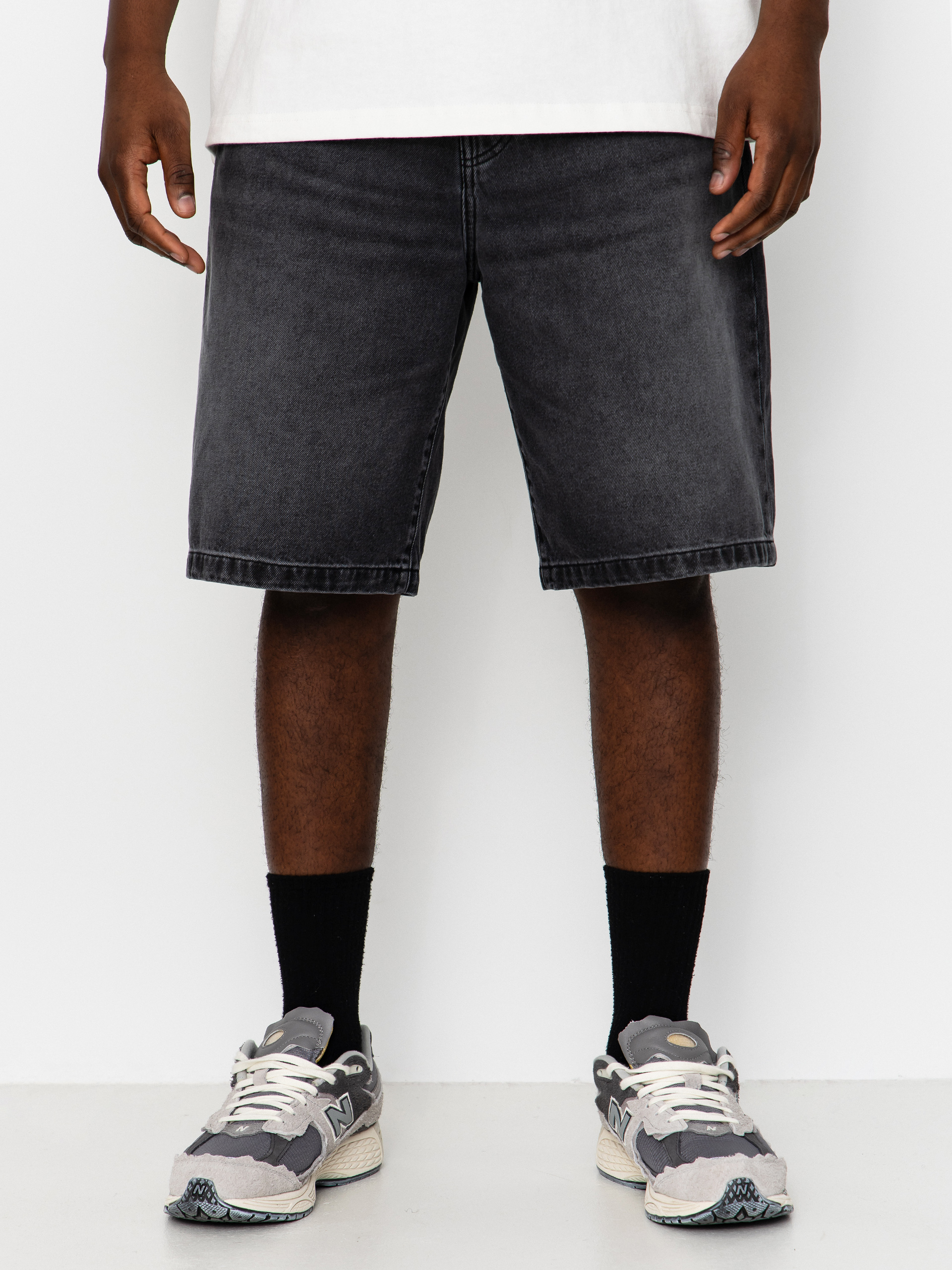 Pantaloni scuru021bi Carhartt WIP Landon (black worn bleached)