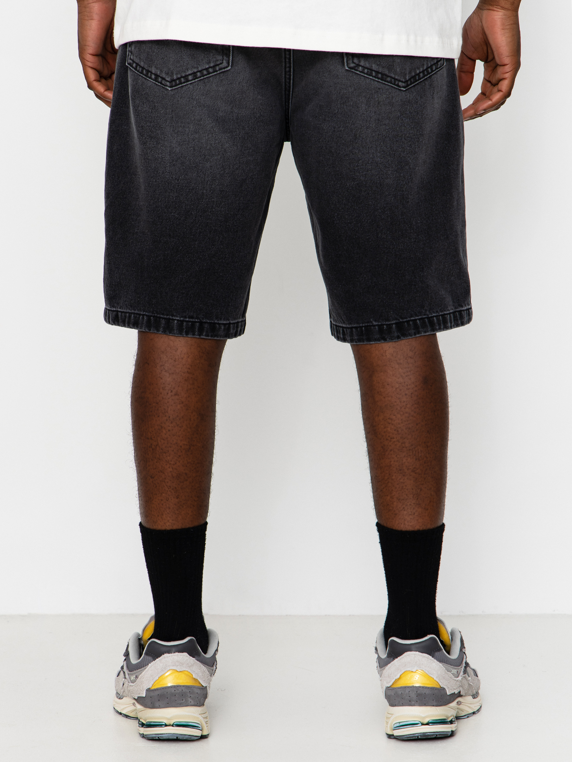 Pantaloni scurți Carhartt WIP Landon (black worn bleached)