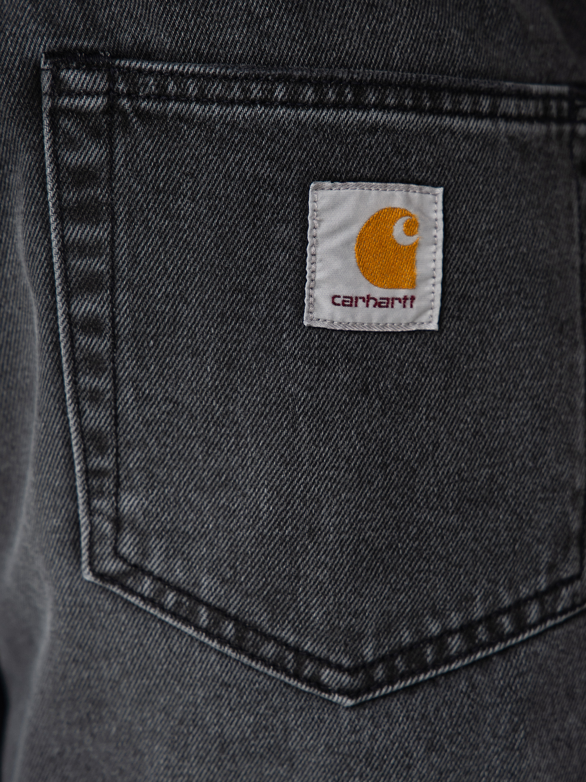 Pantaloni scurți Carhartt WIP Landon (black worn bleached)
