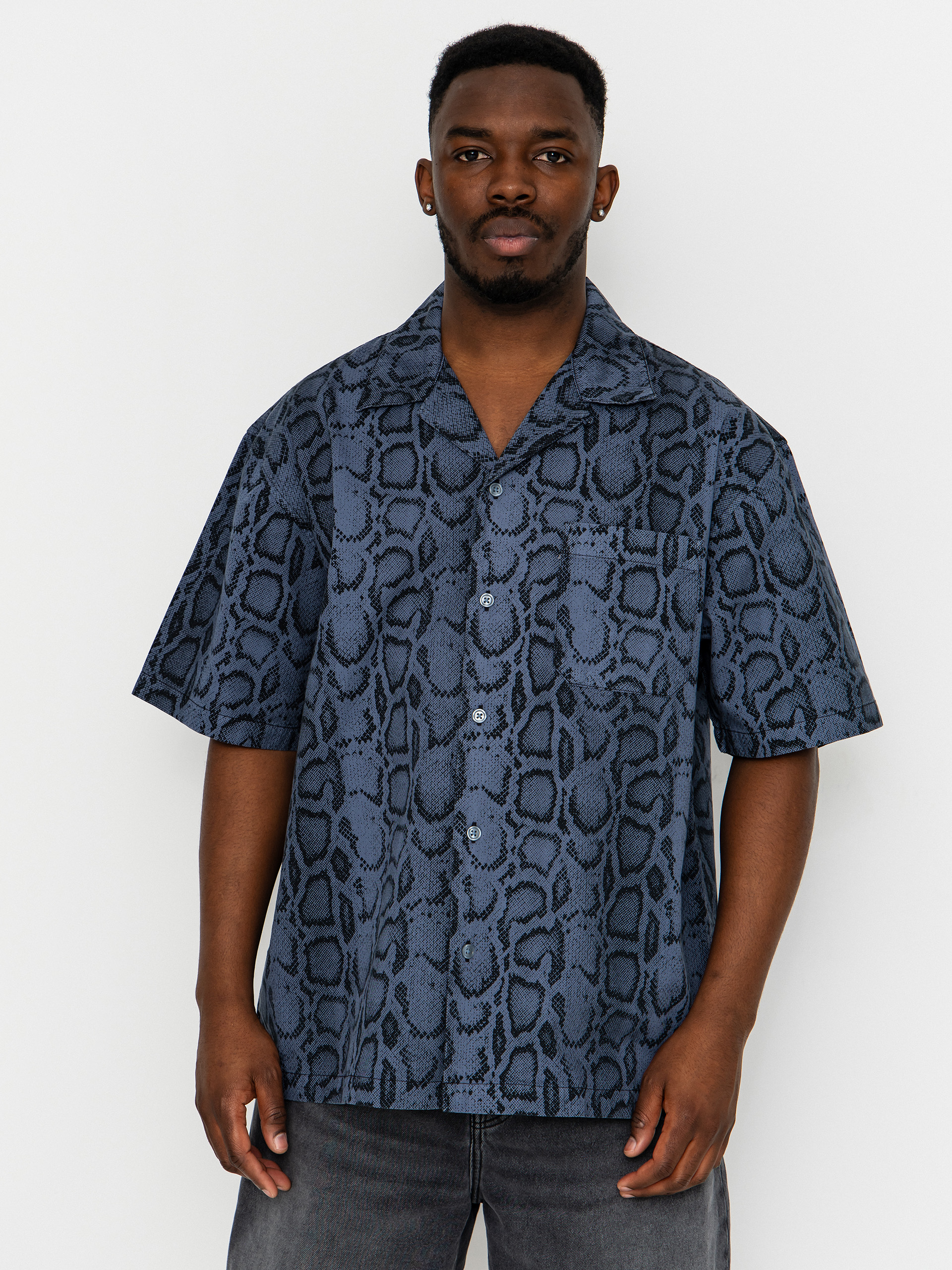 Cu0103mau0219u0103 Carhartt WIP Snake Camo (snake camo/velvet blue)