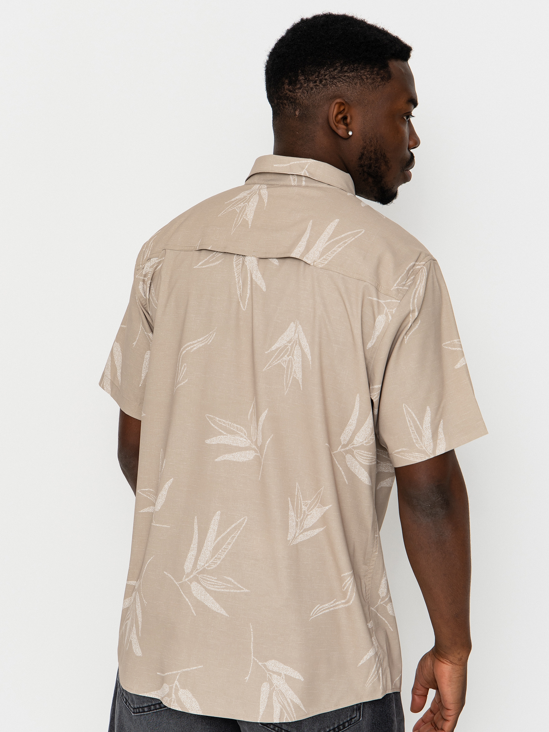Cămașă Salty Crew Flagship Uv Button Up (dark khaki)