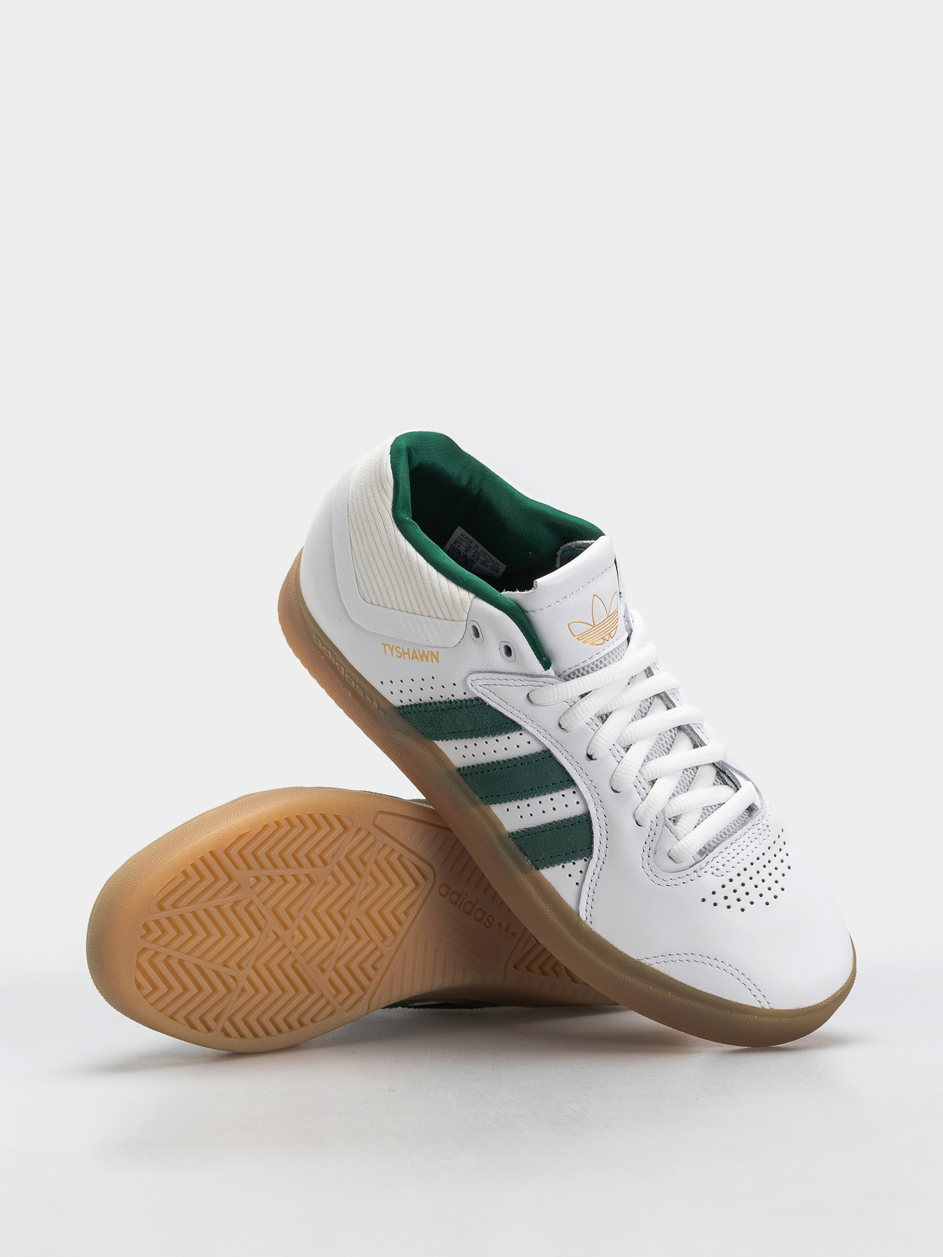 Pantofi adidas Tyshawn (ftwwht/cgreen/gum4)