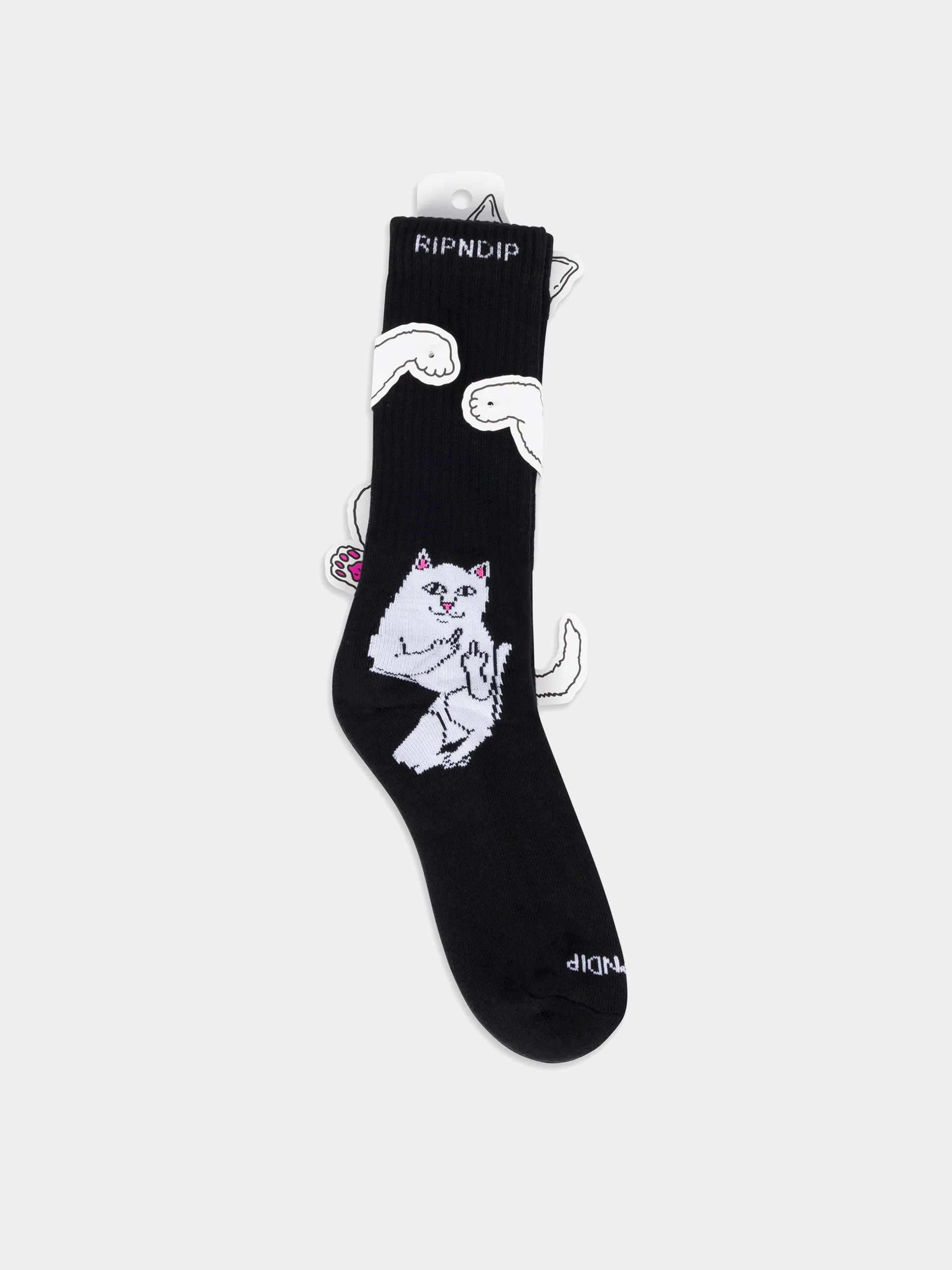 Șosete RipNDip Lord Nermal (black)