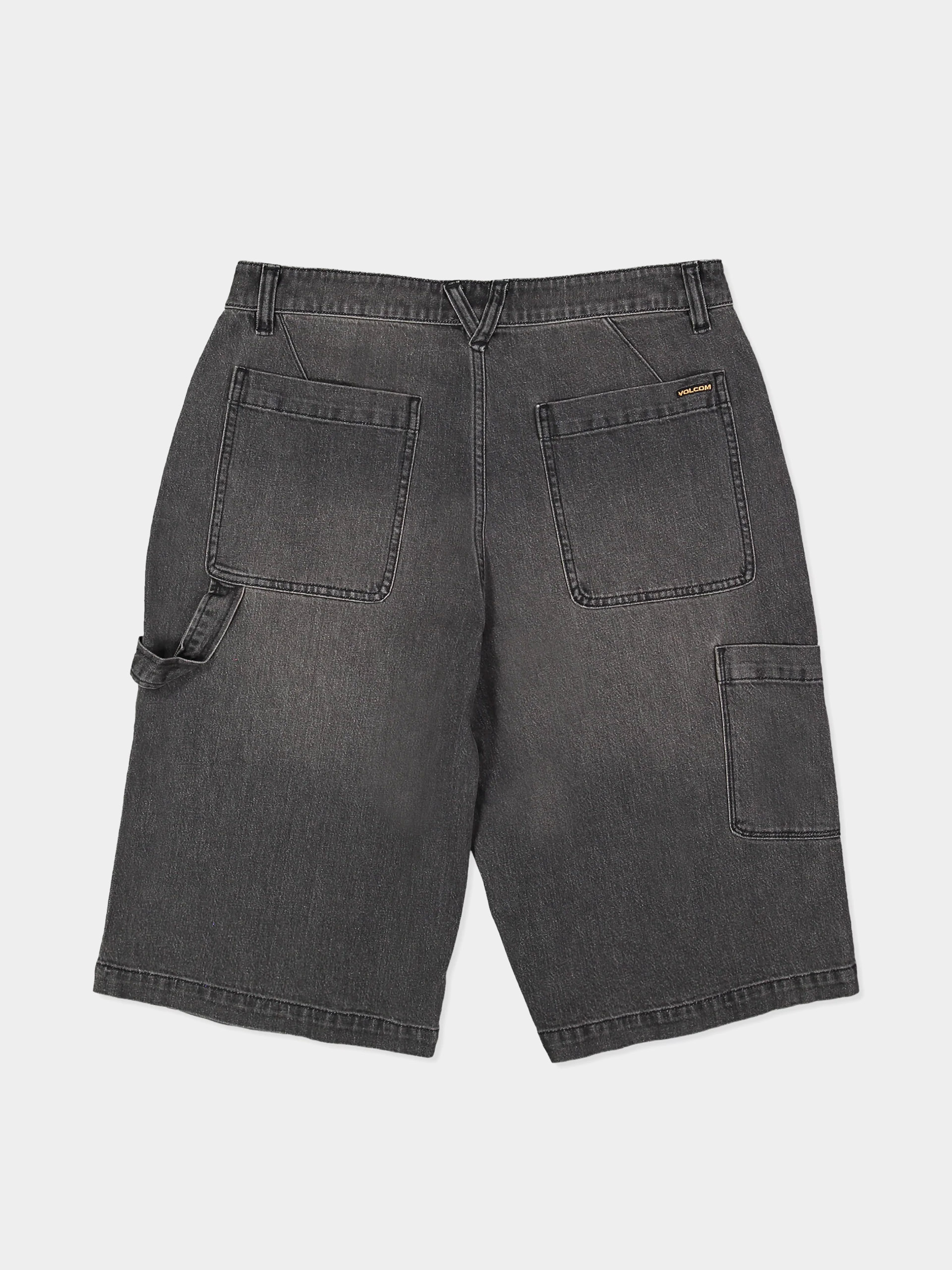 Pantaloni scurți Volcom Kraftsman II 24 (black grey)