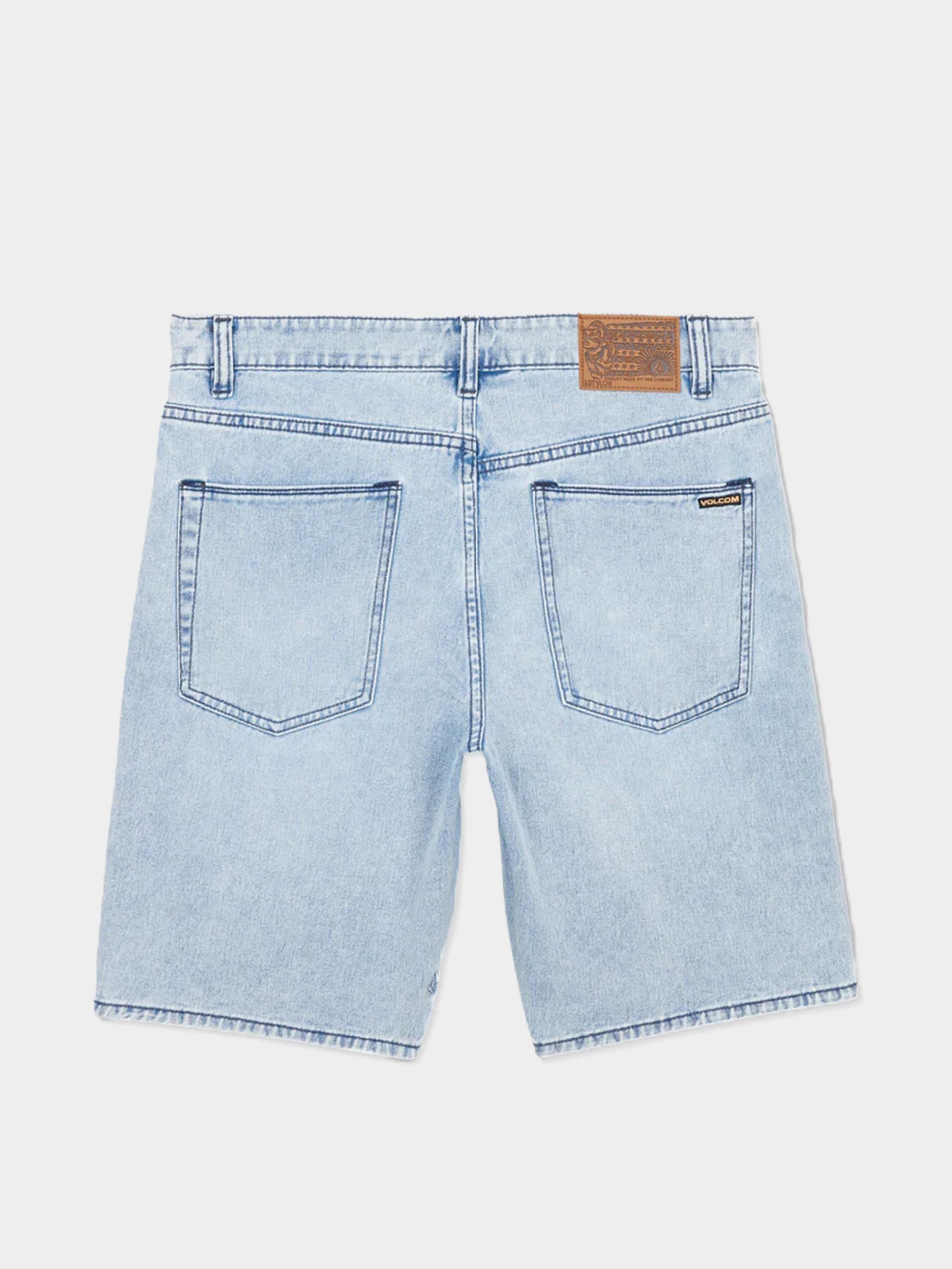Pantaloni scurți Volcom Solver (worn light blue)