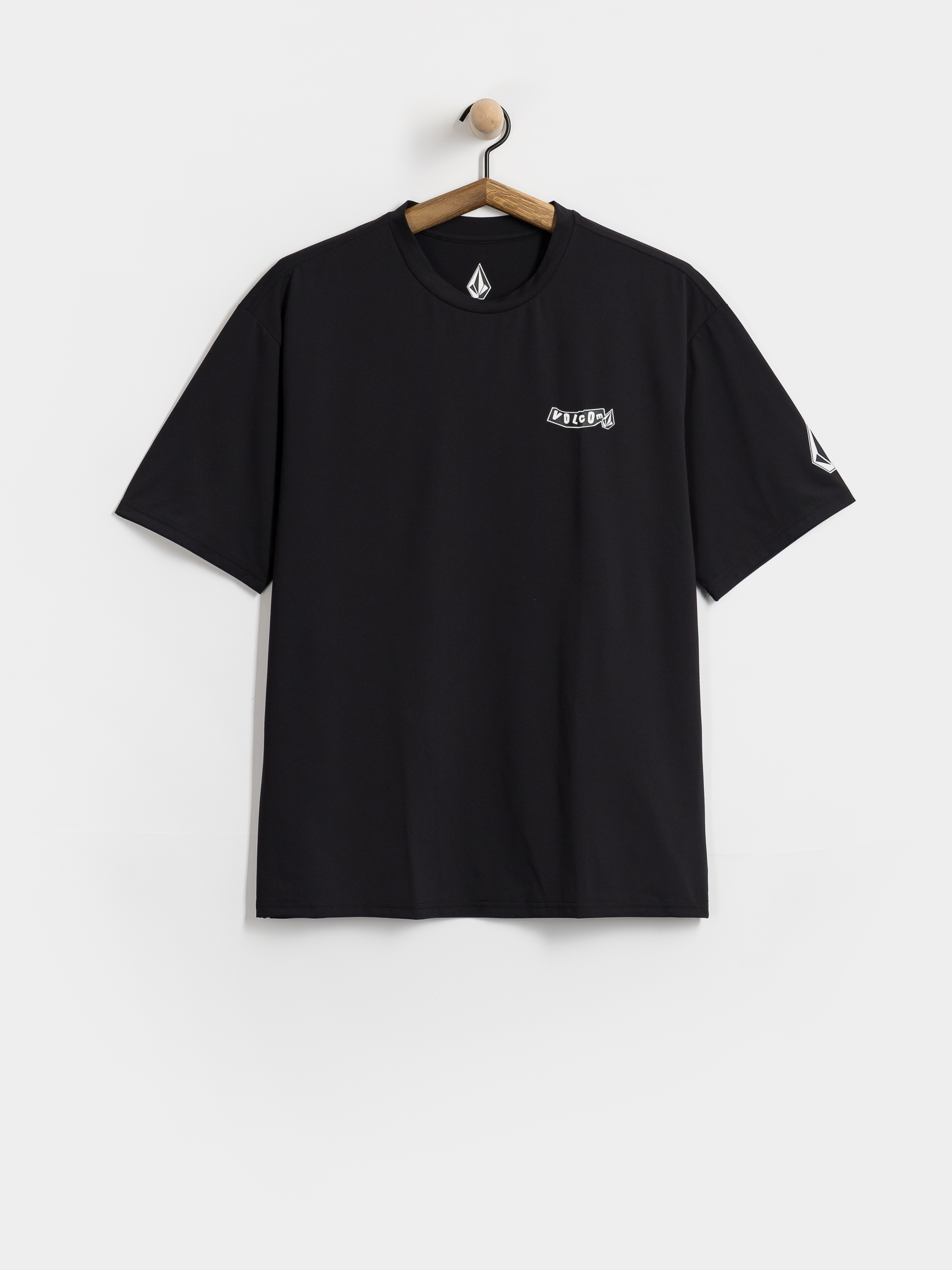 Tricou Volcom Pistol Surf Lycra (black)