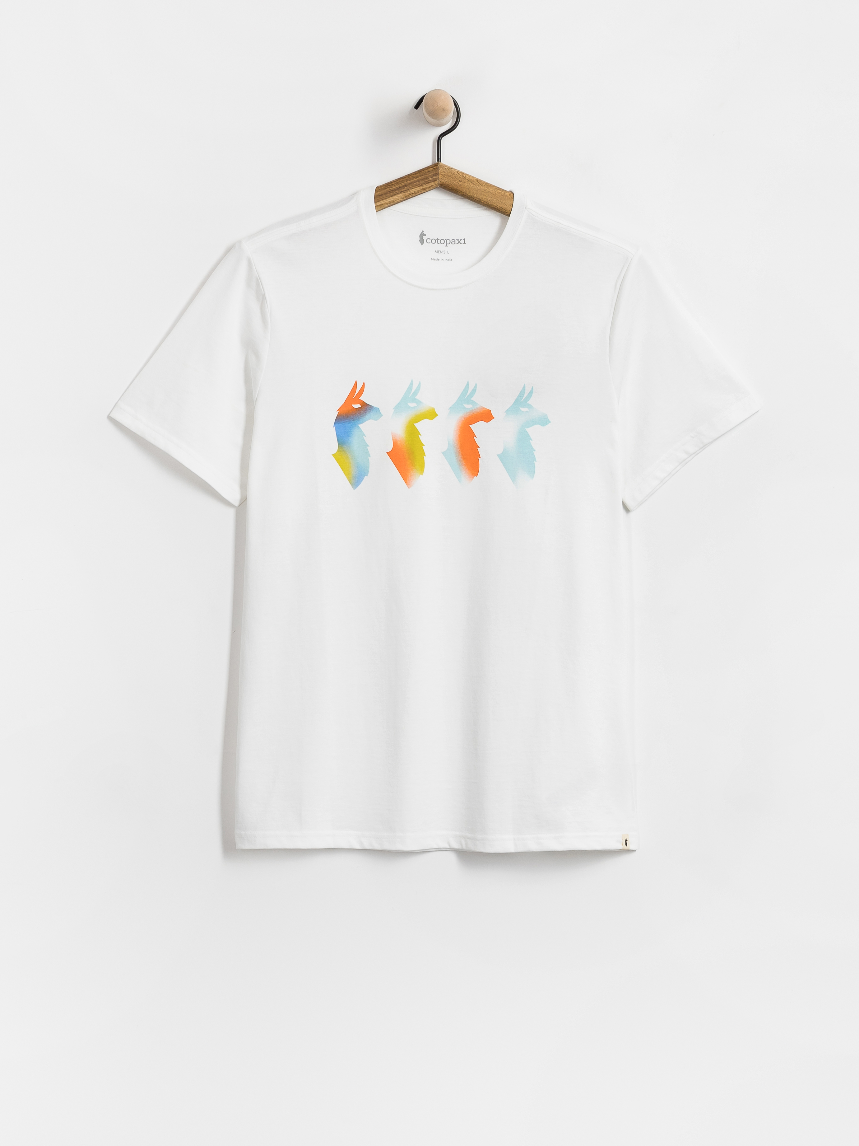 Tricou Cotopaxi Cuatro Bitmap (white)
