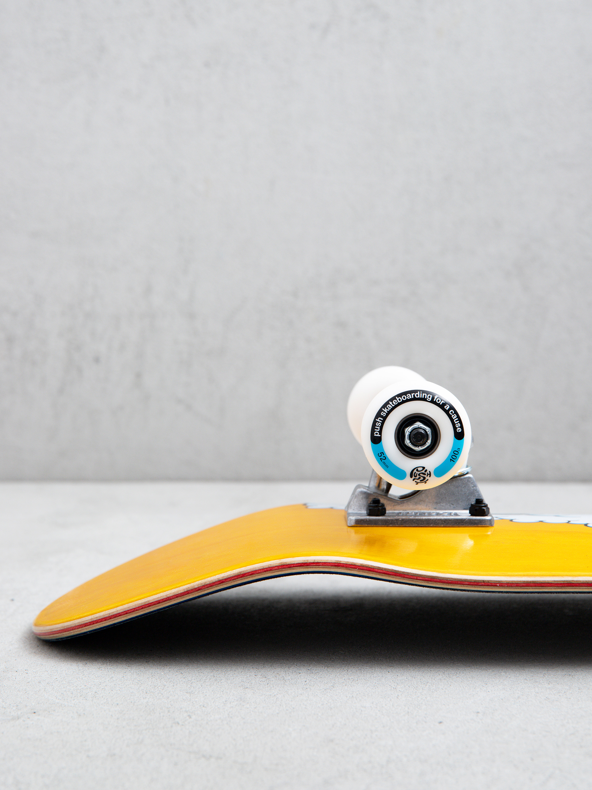 Skateboard Push Gorm Boberg Clouds (black/white)