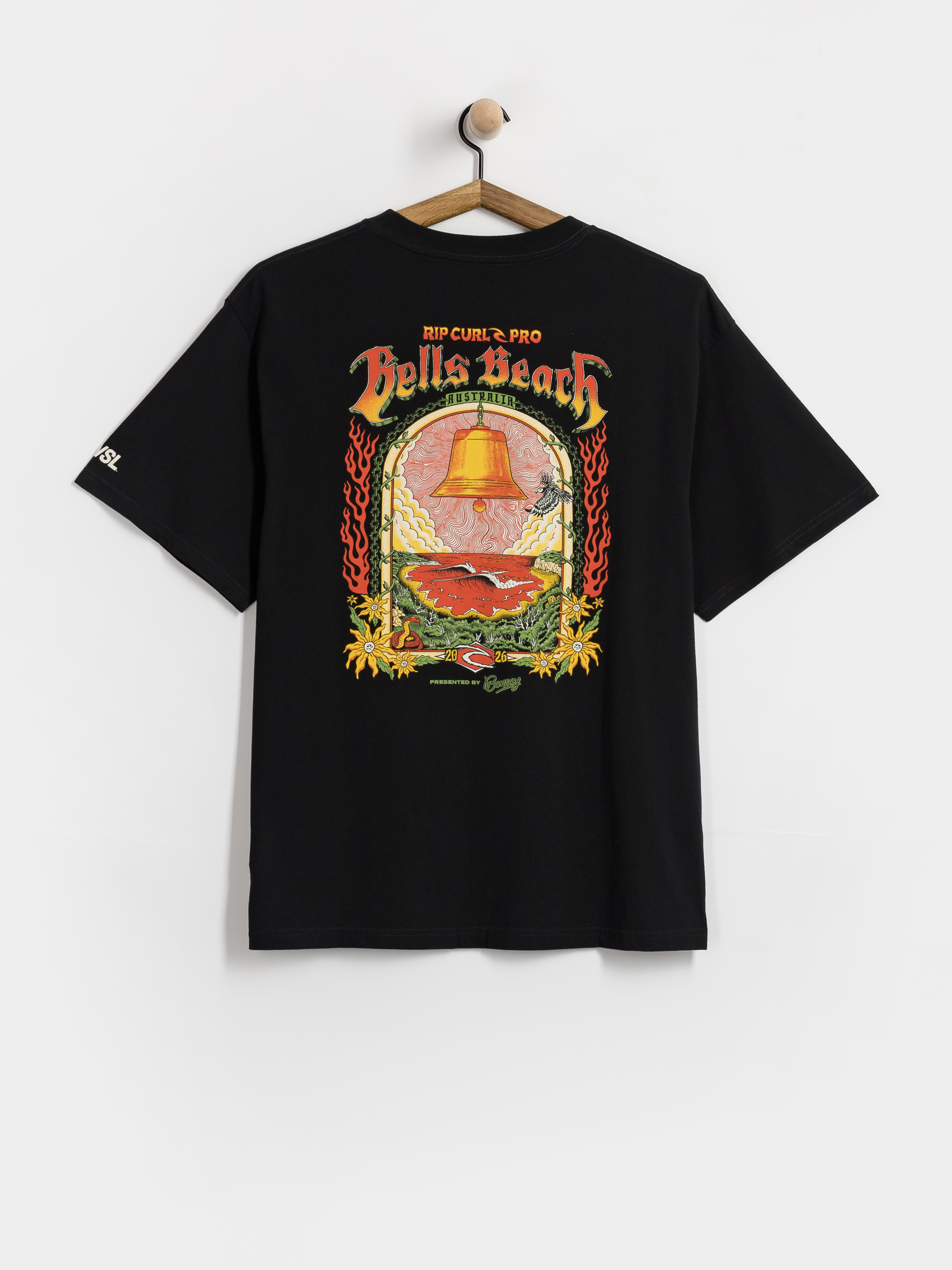 Tricou Rip Curl Bells Pro 26 Event (black)