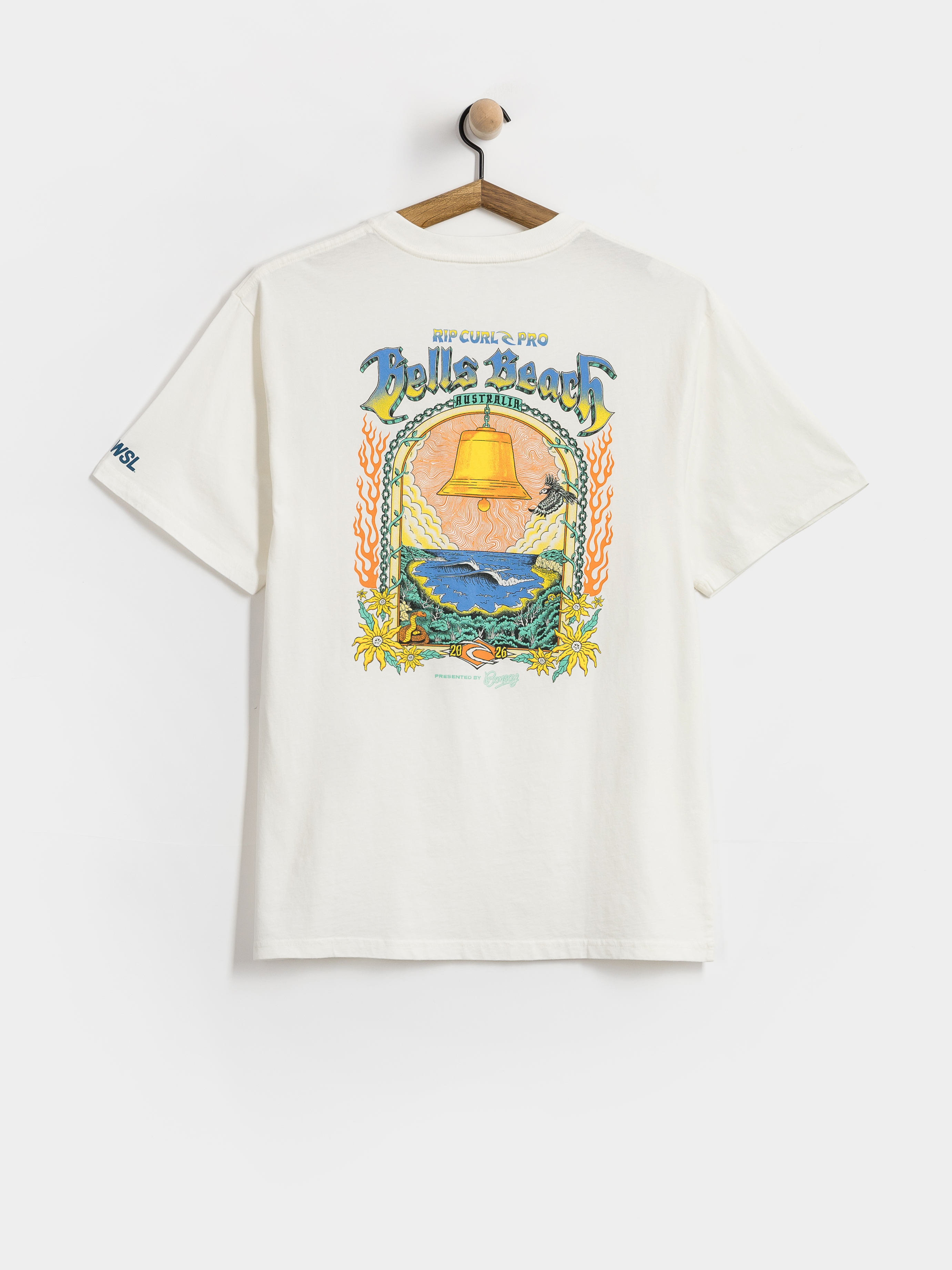 Tricou Rip Curl Bells Pro 26 Event (bone)