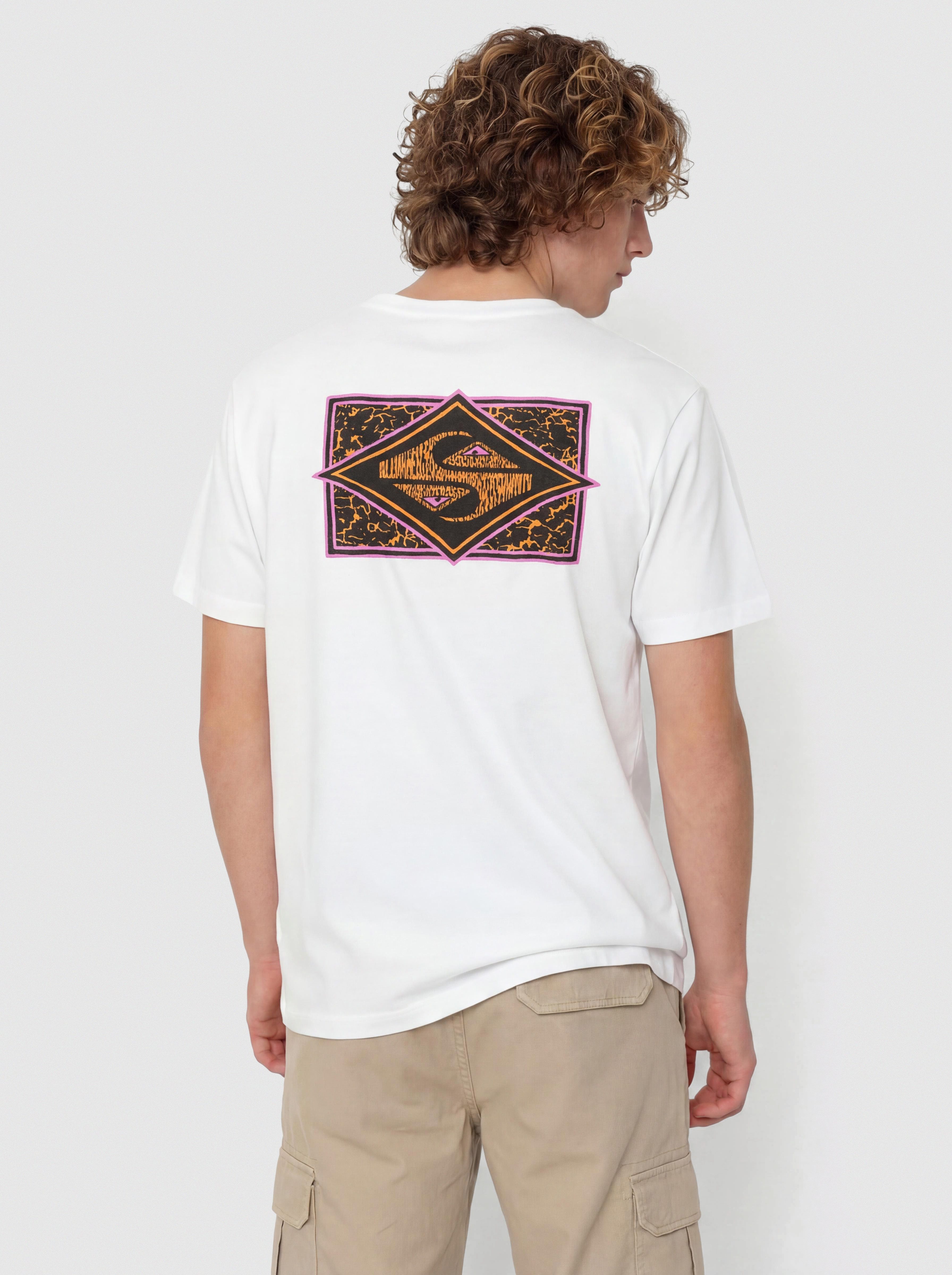 Tricou Quiksilver Evo Youth Crisis (snow white)