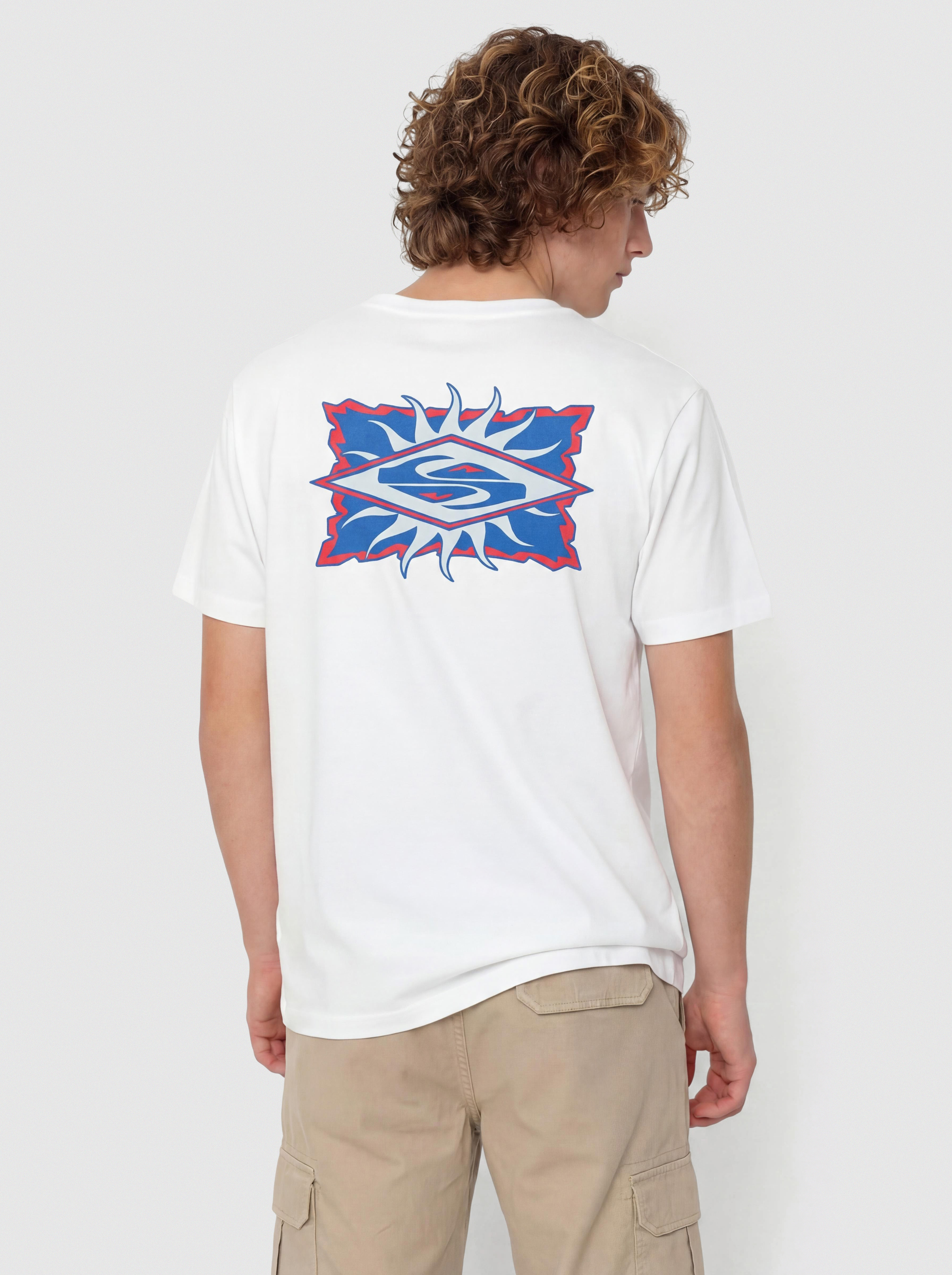 Tricou Quiksilver Ev Starfish Stamp (snow white)