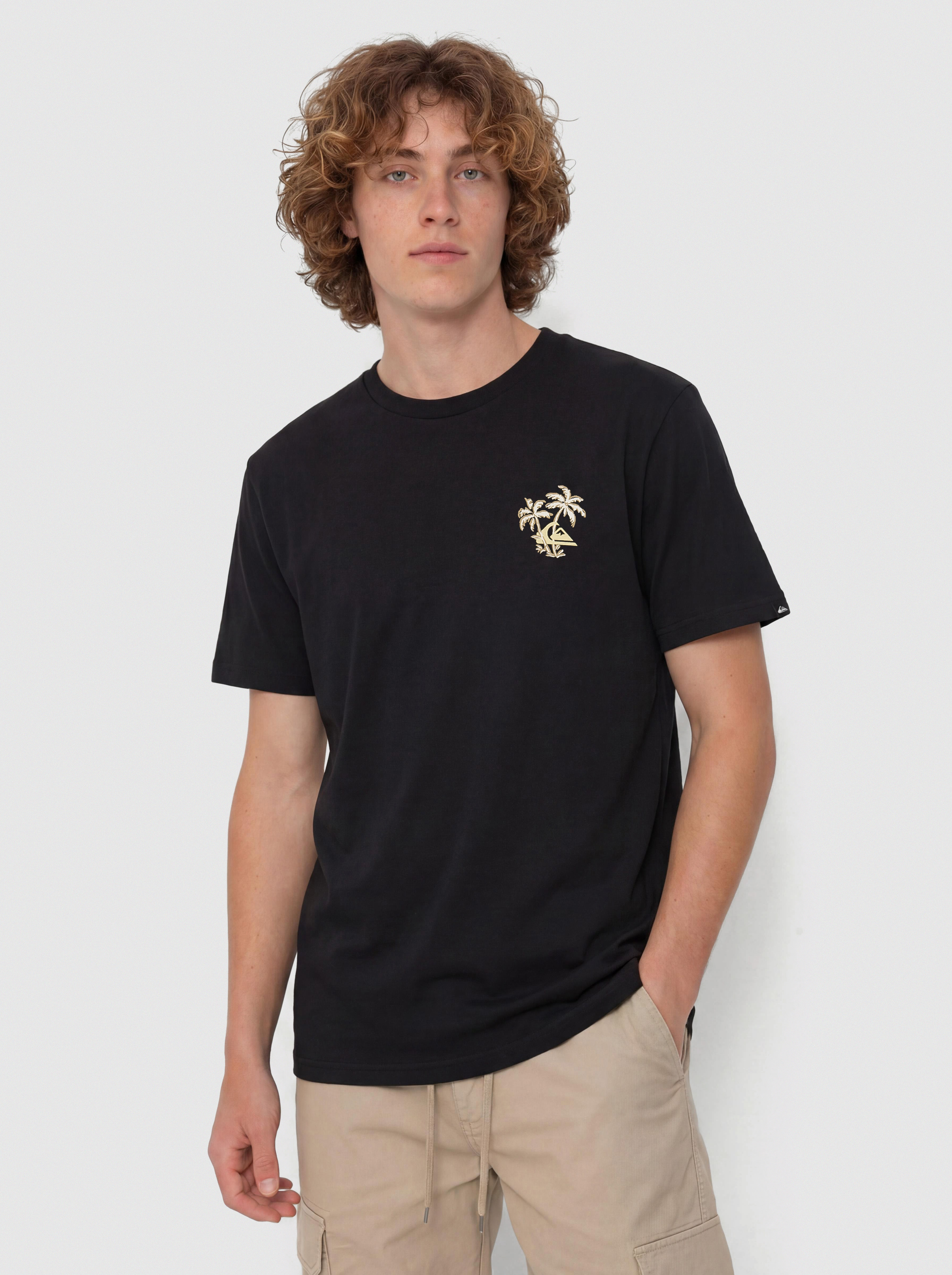 Tricou Quiksilver Evo Learning From Nature (black)