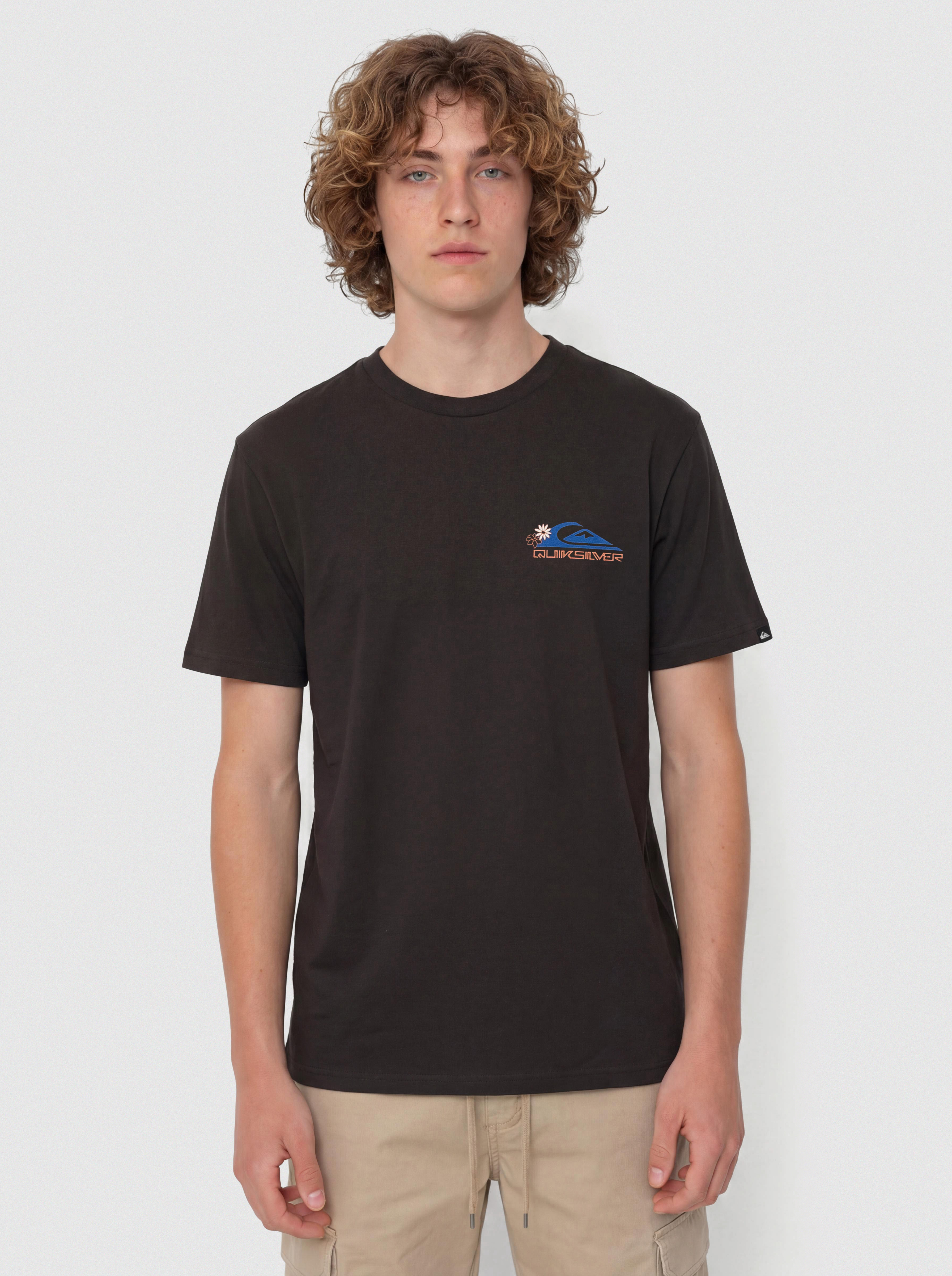 Tricou Quiksilver Ev Barrel Paradise (tarmac)