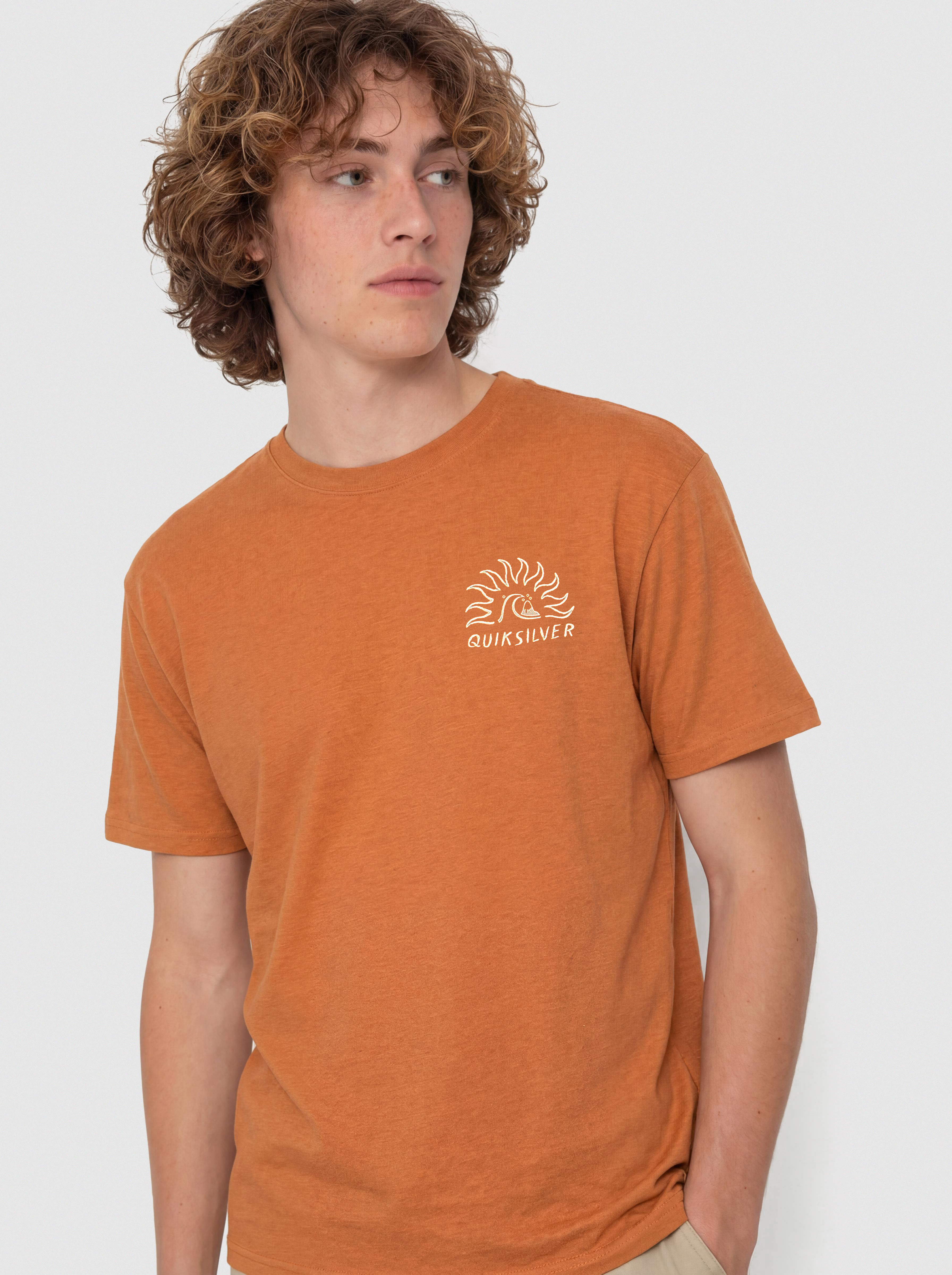 Tricou Quiksilver Freedom Swell (bran)