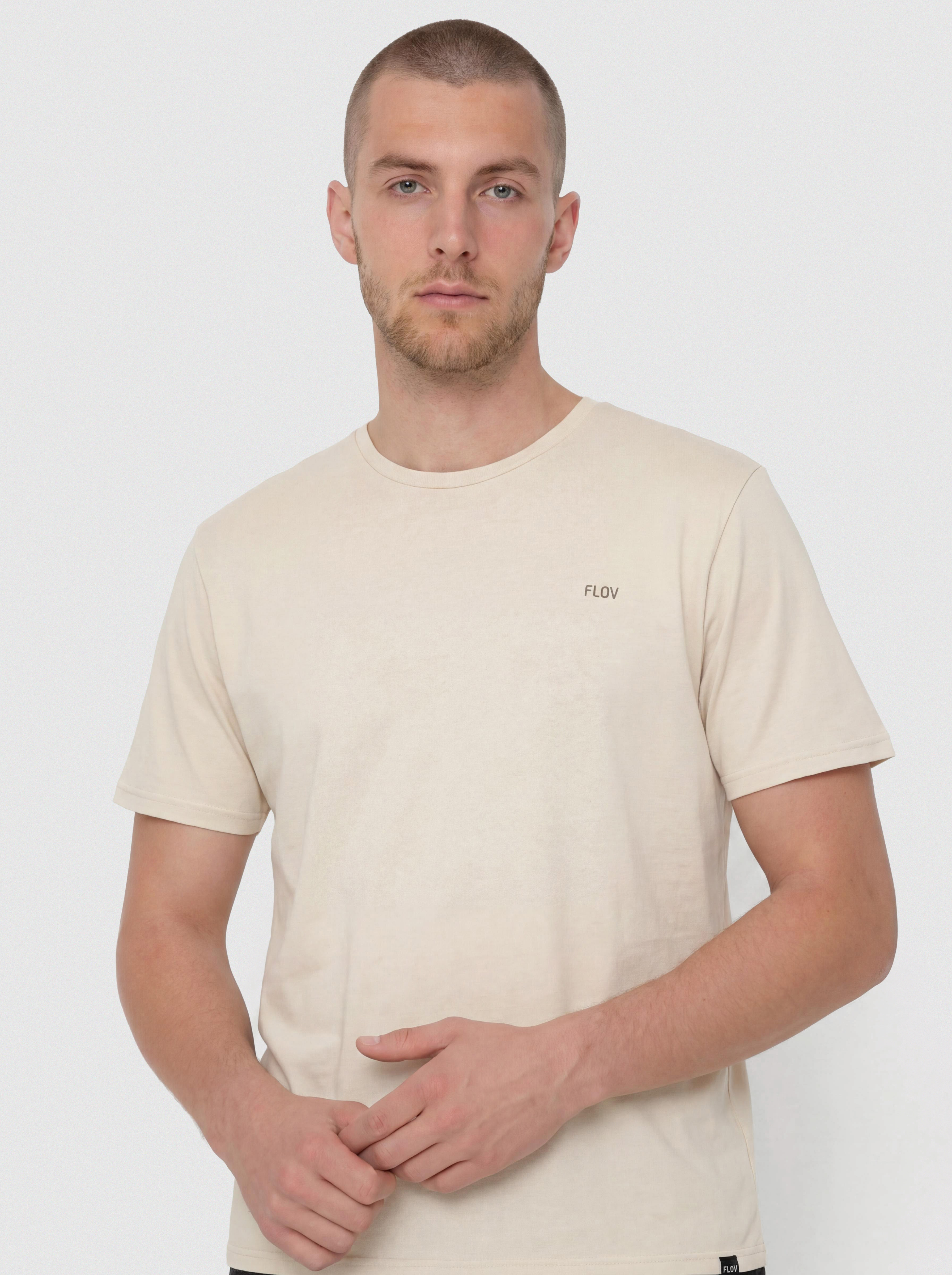 Tricou FLOV Mocu (beige)