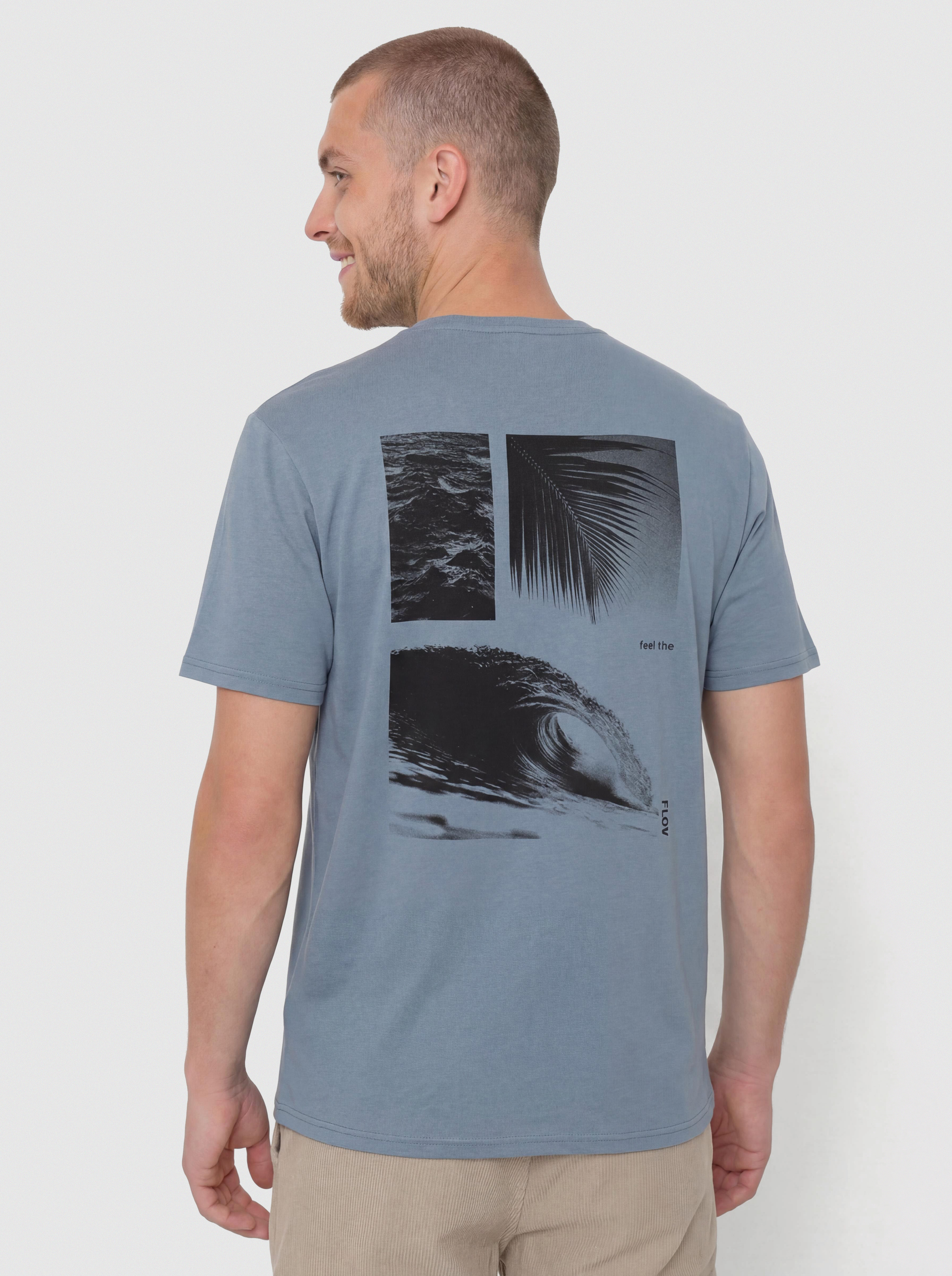 Tricou FLOV Mocu (blue)