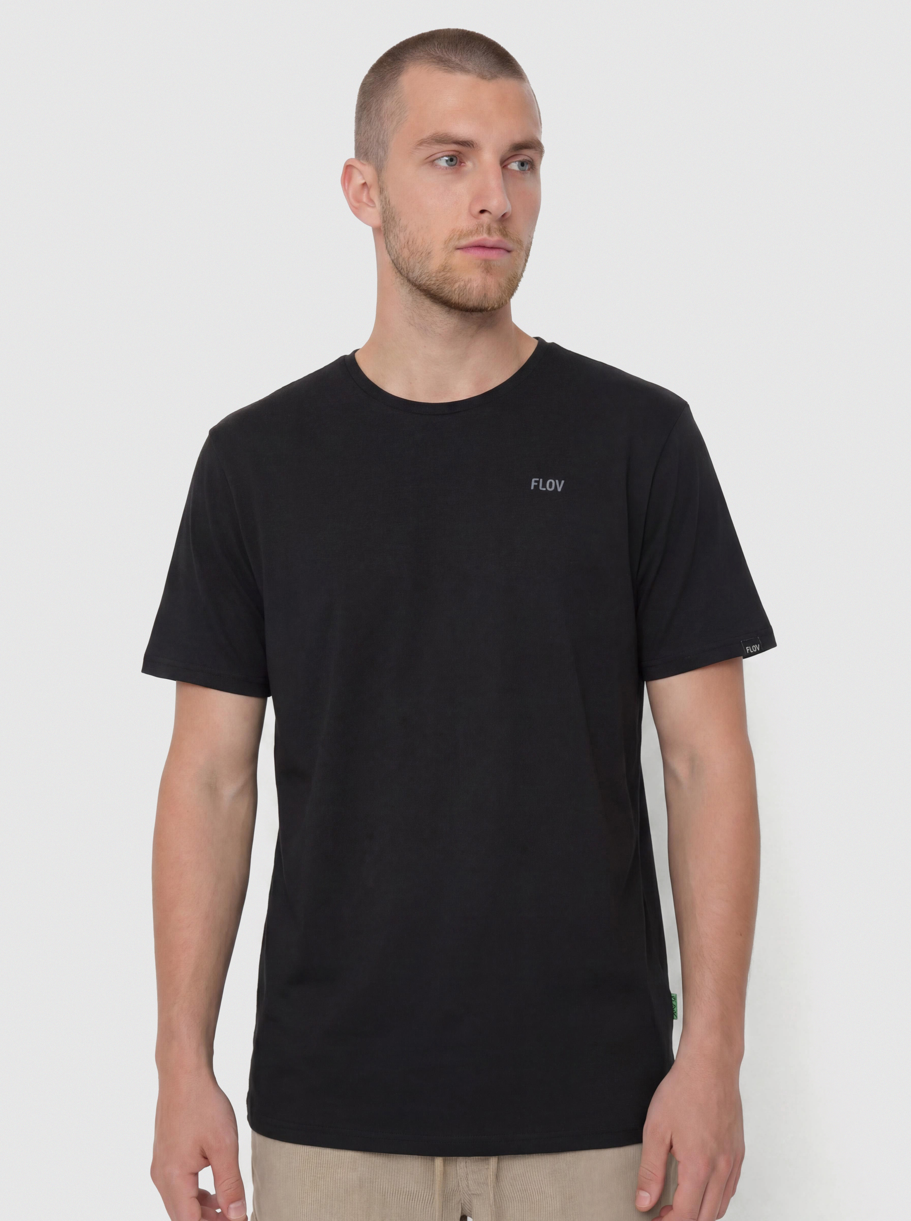 Tricou FLOV Morro (black/dark grey)