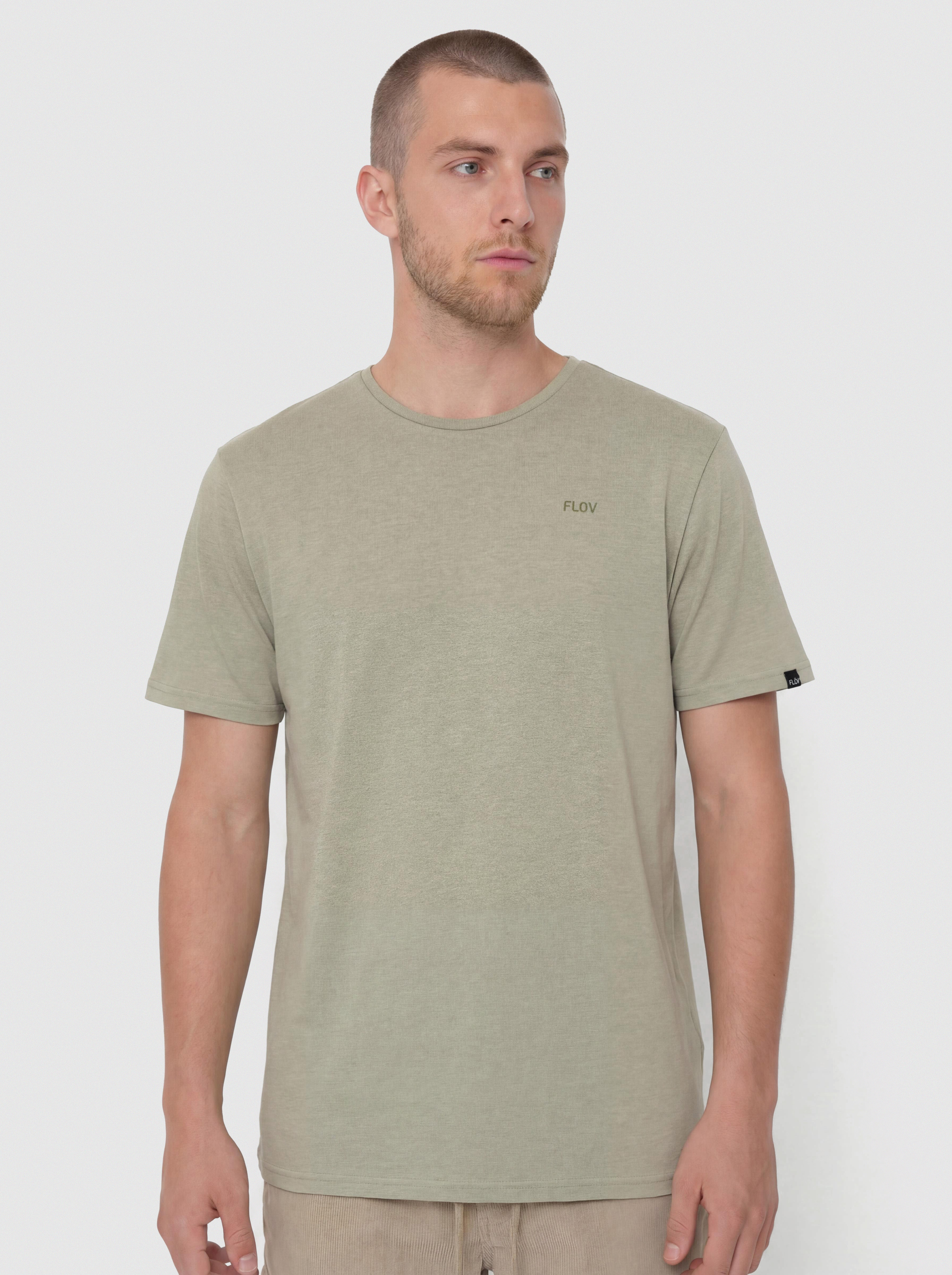 Tricou FLOV Morro (green/dark grey)