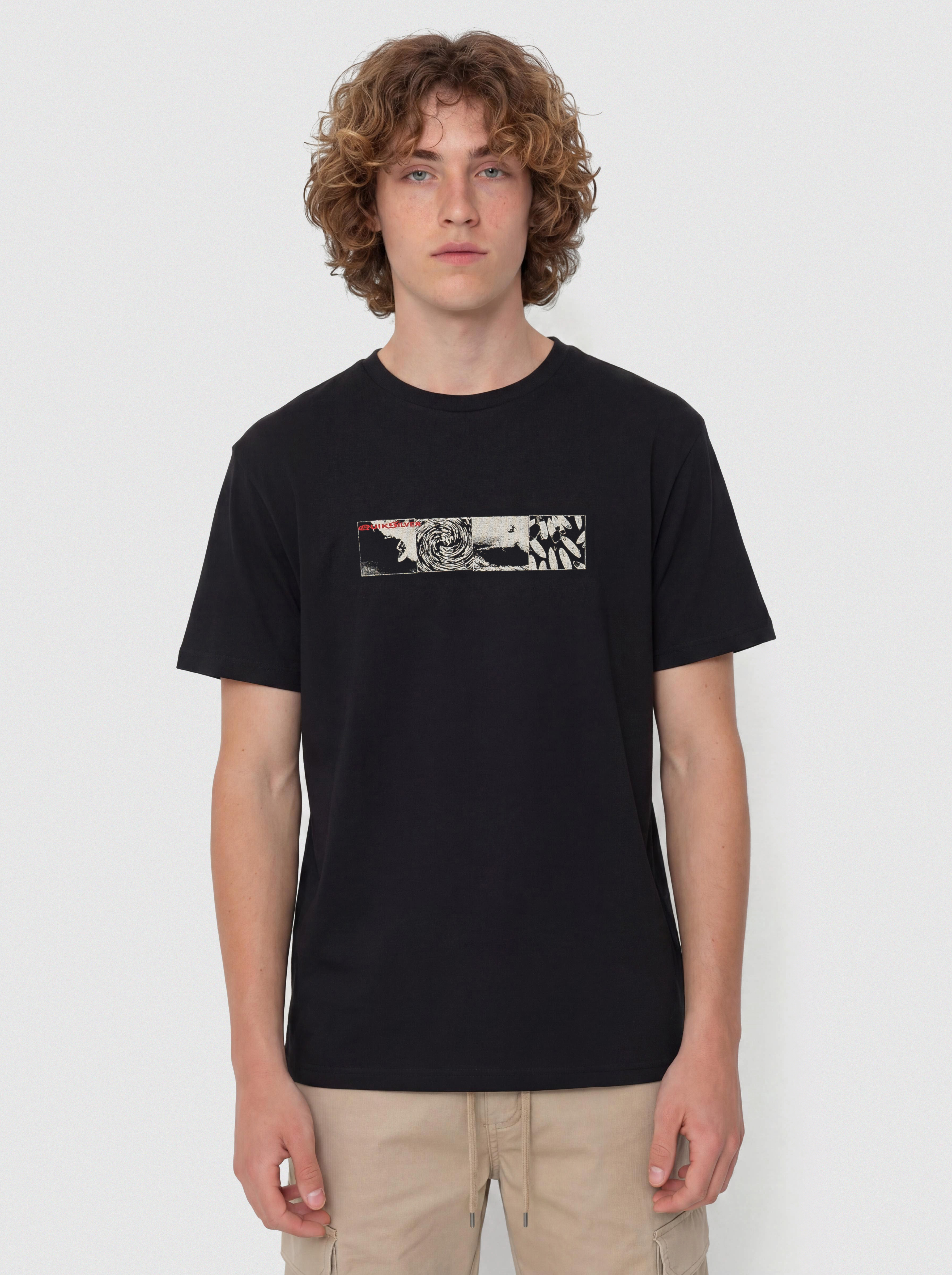 Tricou Quiksilver Mercury Vortex (black)