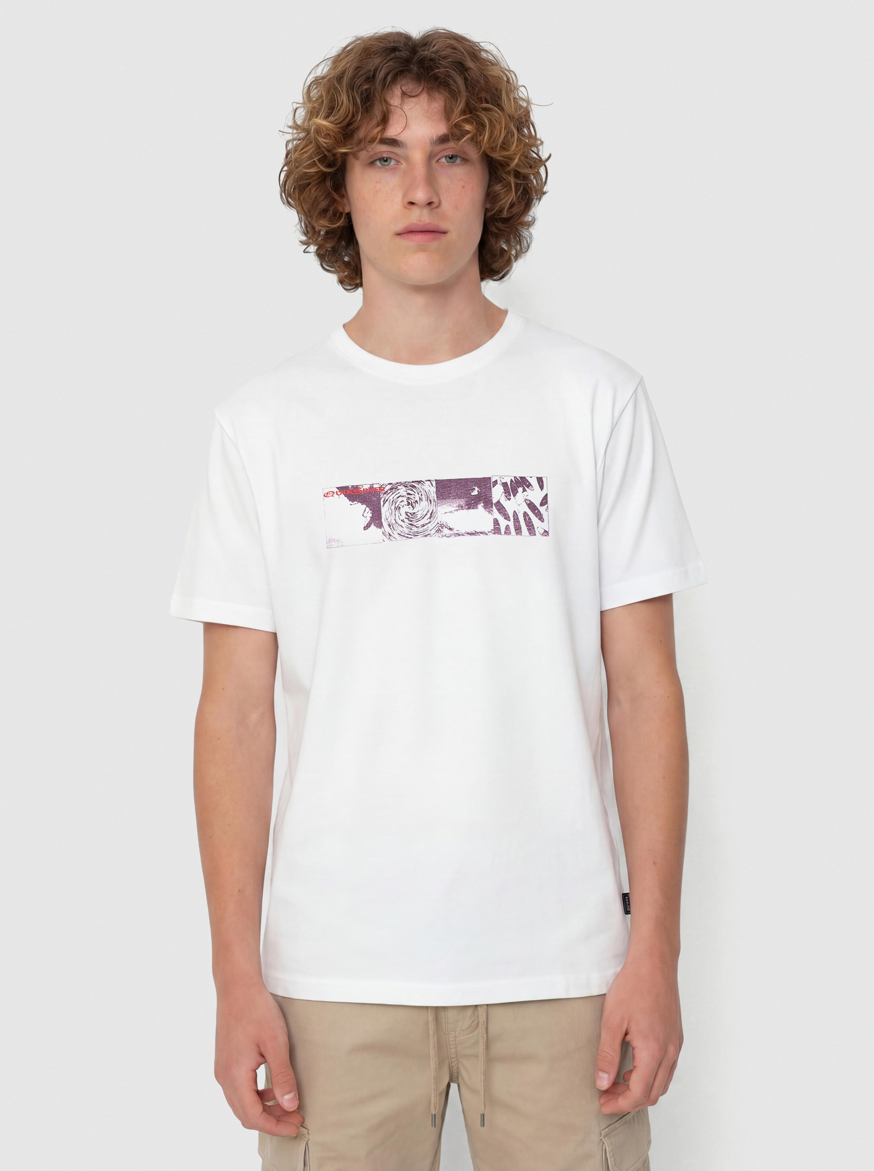 Tricou Quiksilver Mercury Vortex (white)