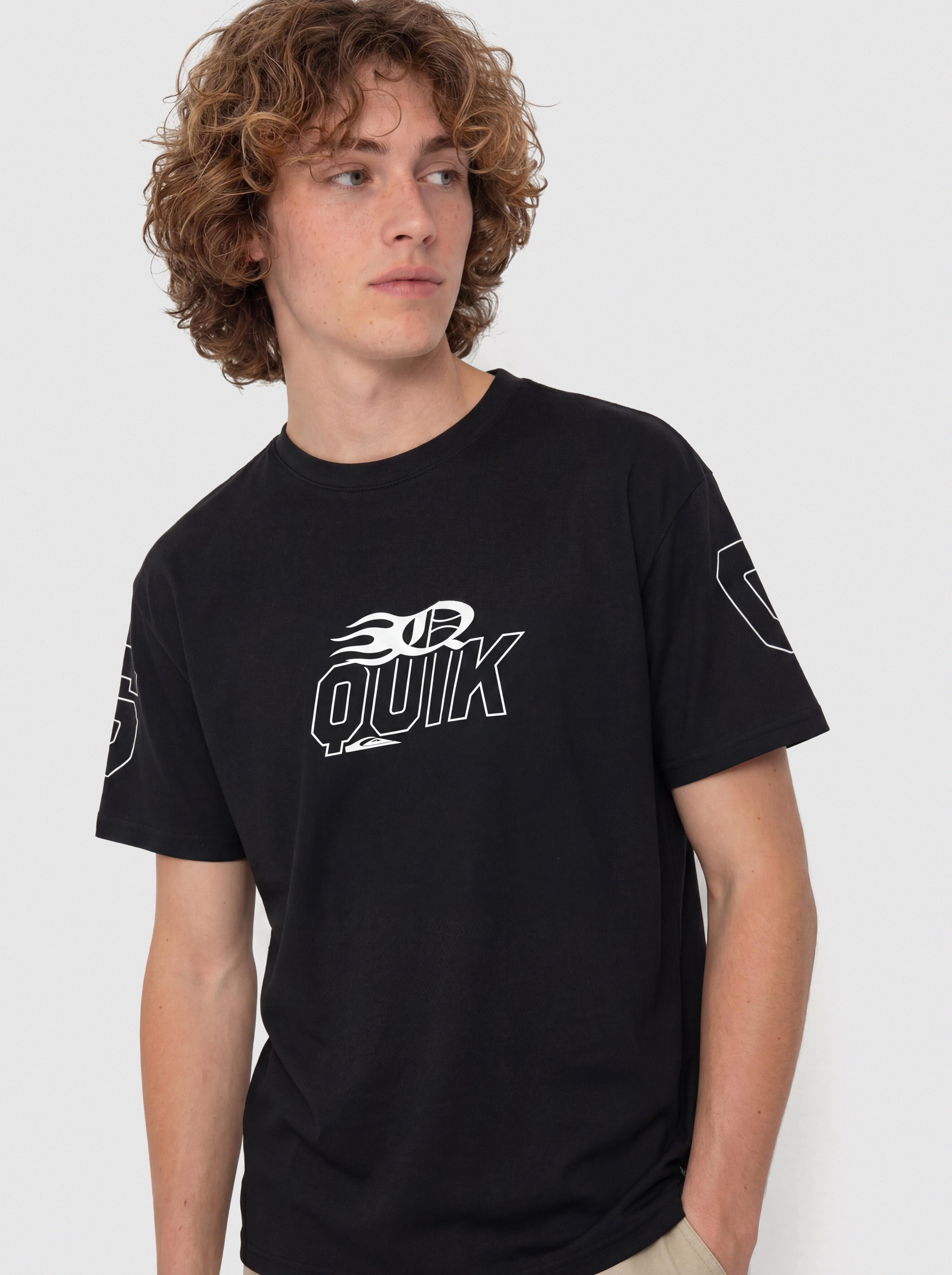 Tricou Quiksilver Mercury Americana (black)