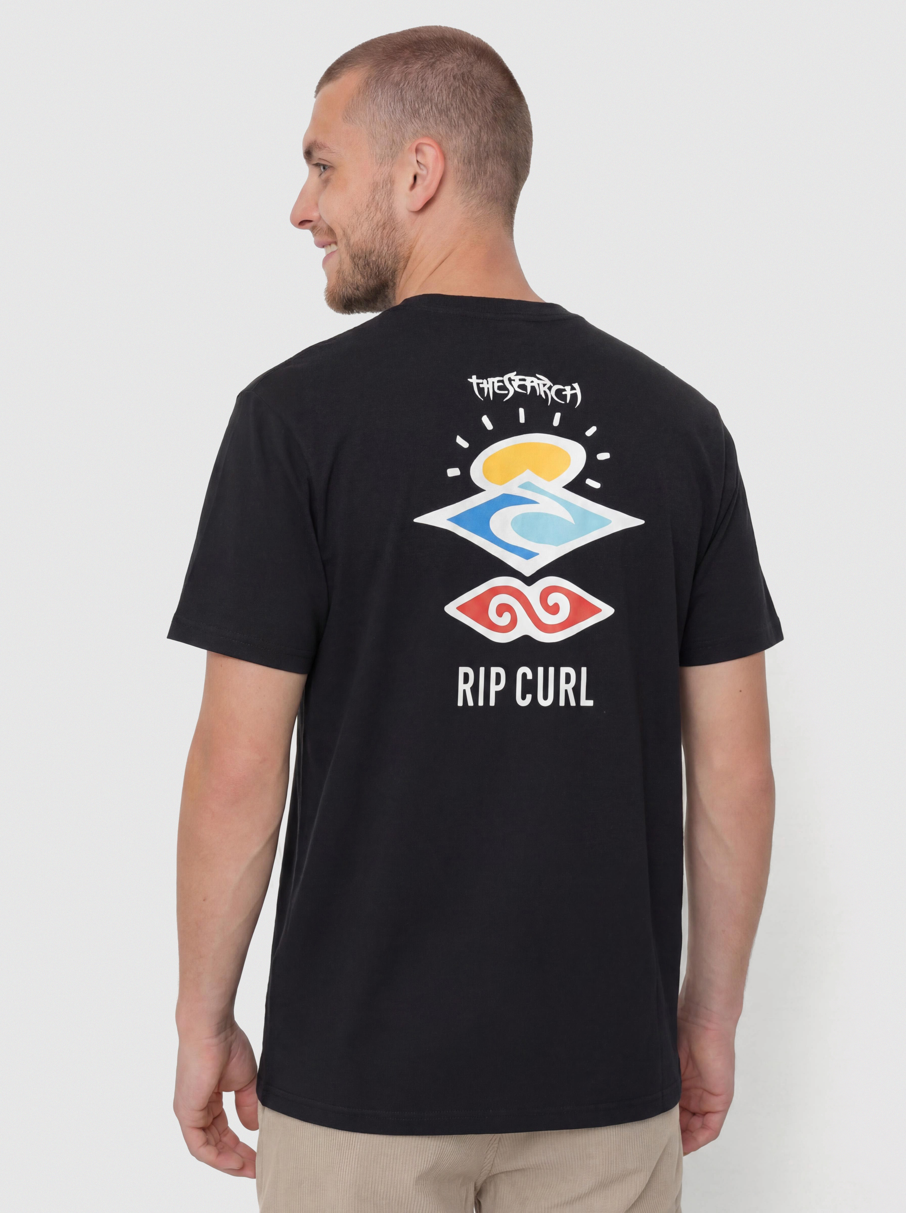Tricou Rip Curl Search Icon (black)