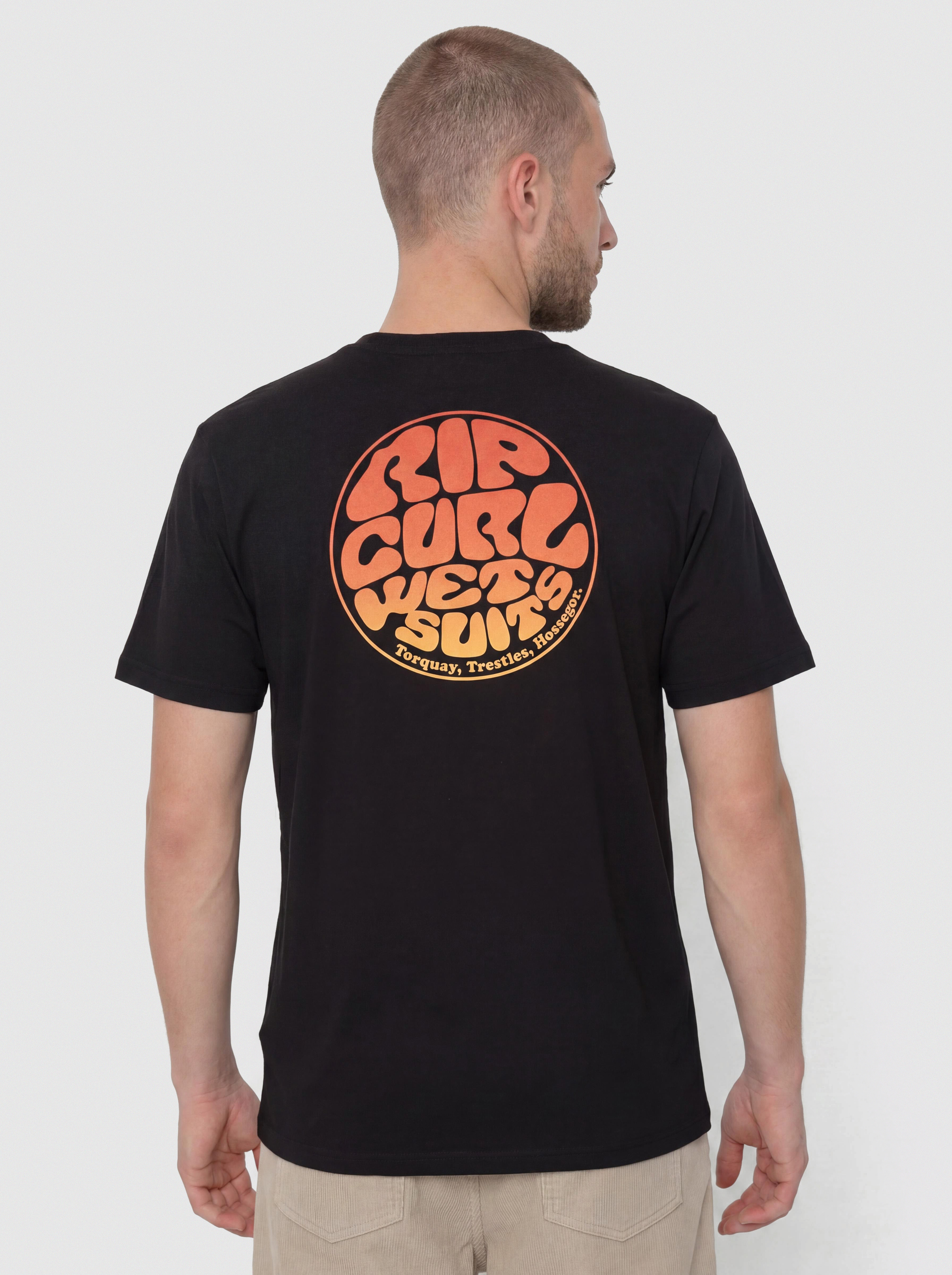 Tricou Rip Curl Wettie Passage Icon (black)