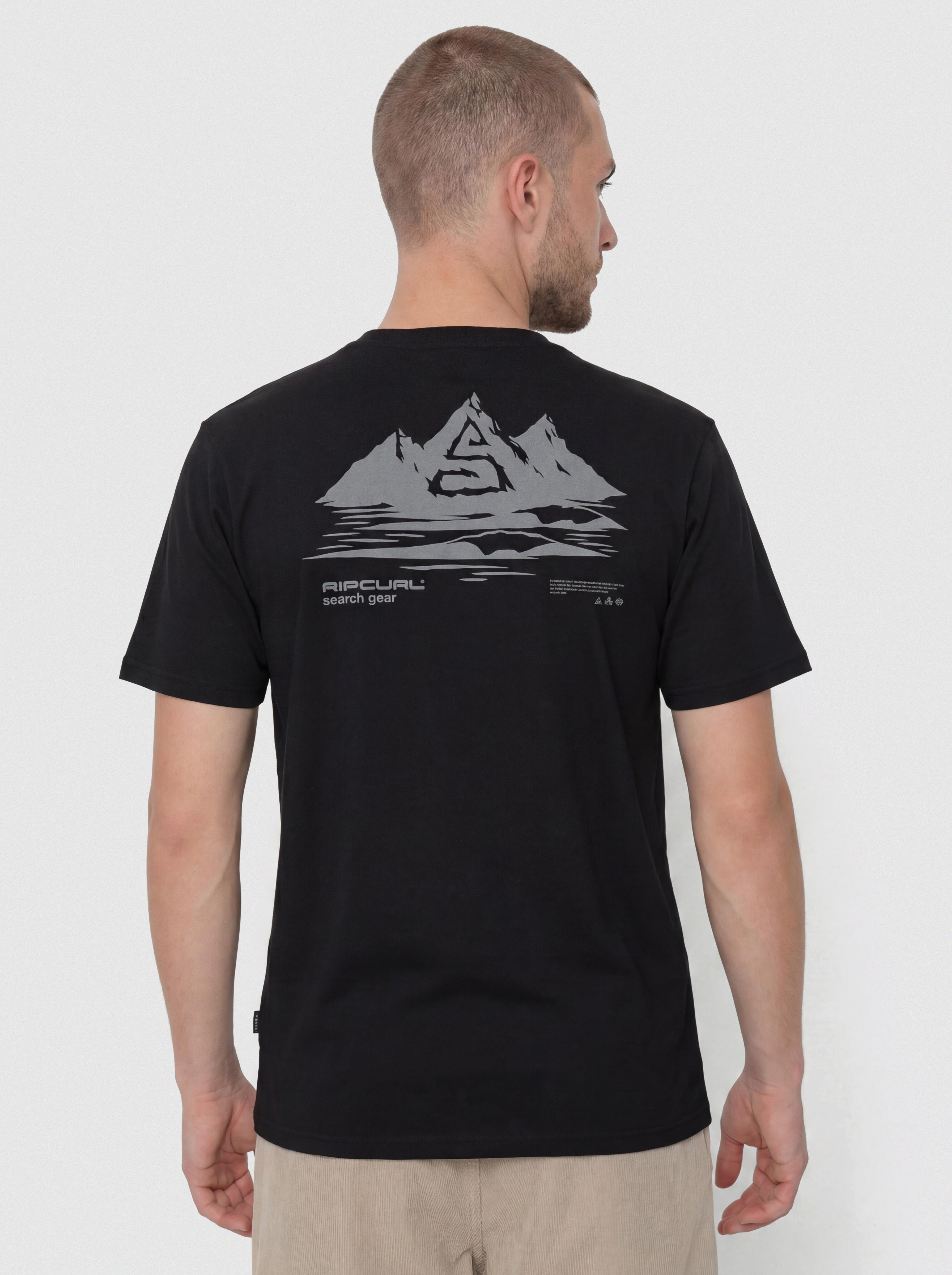 Tricou Rip Curl Vaporcool Search Peak (black)