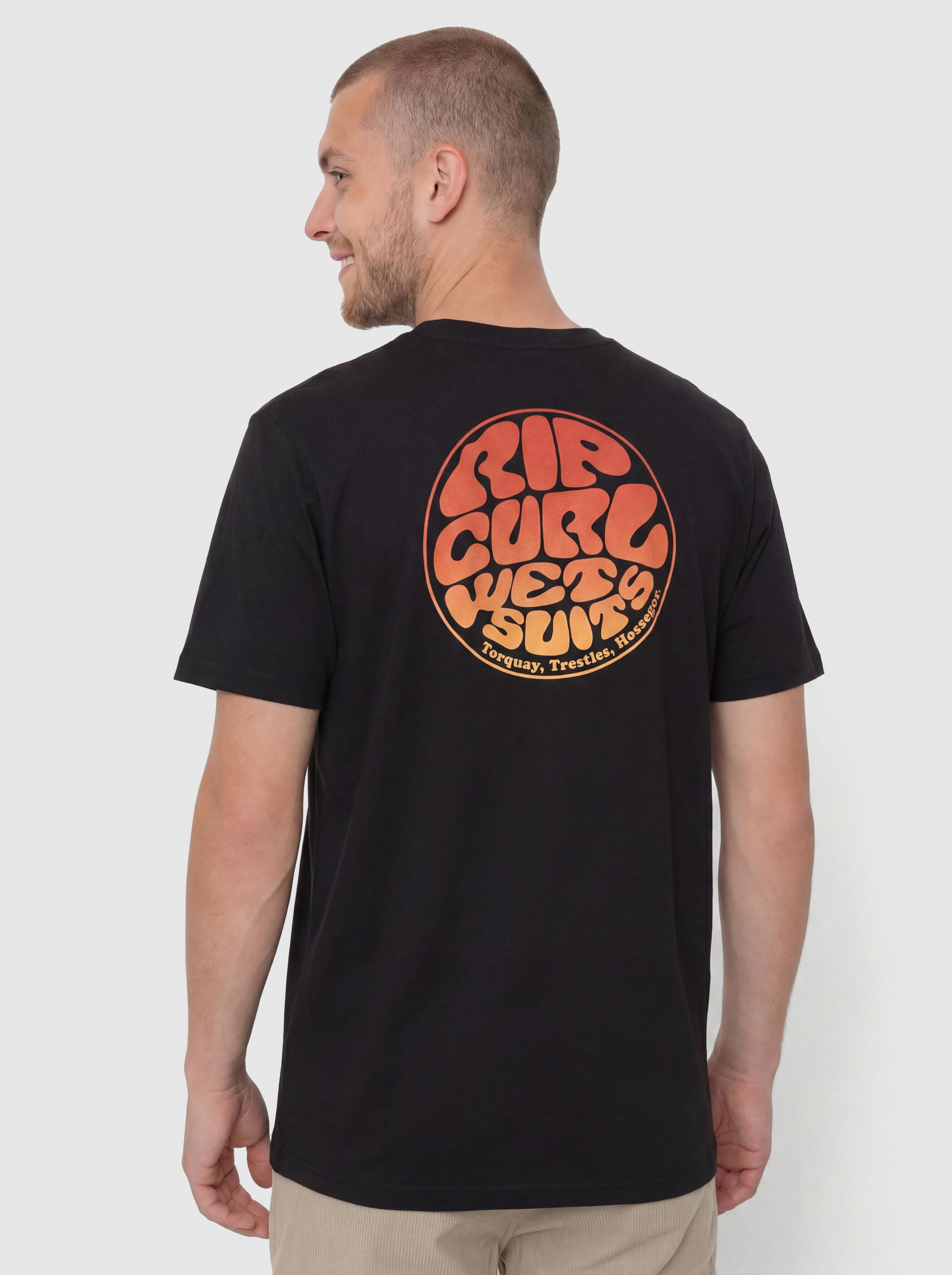 Tricou Rip Curl Wettie Passage Icon (black)
