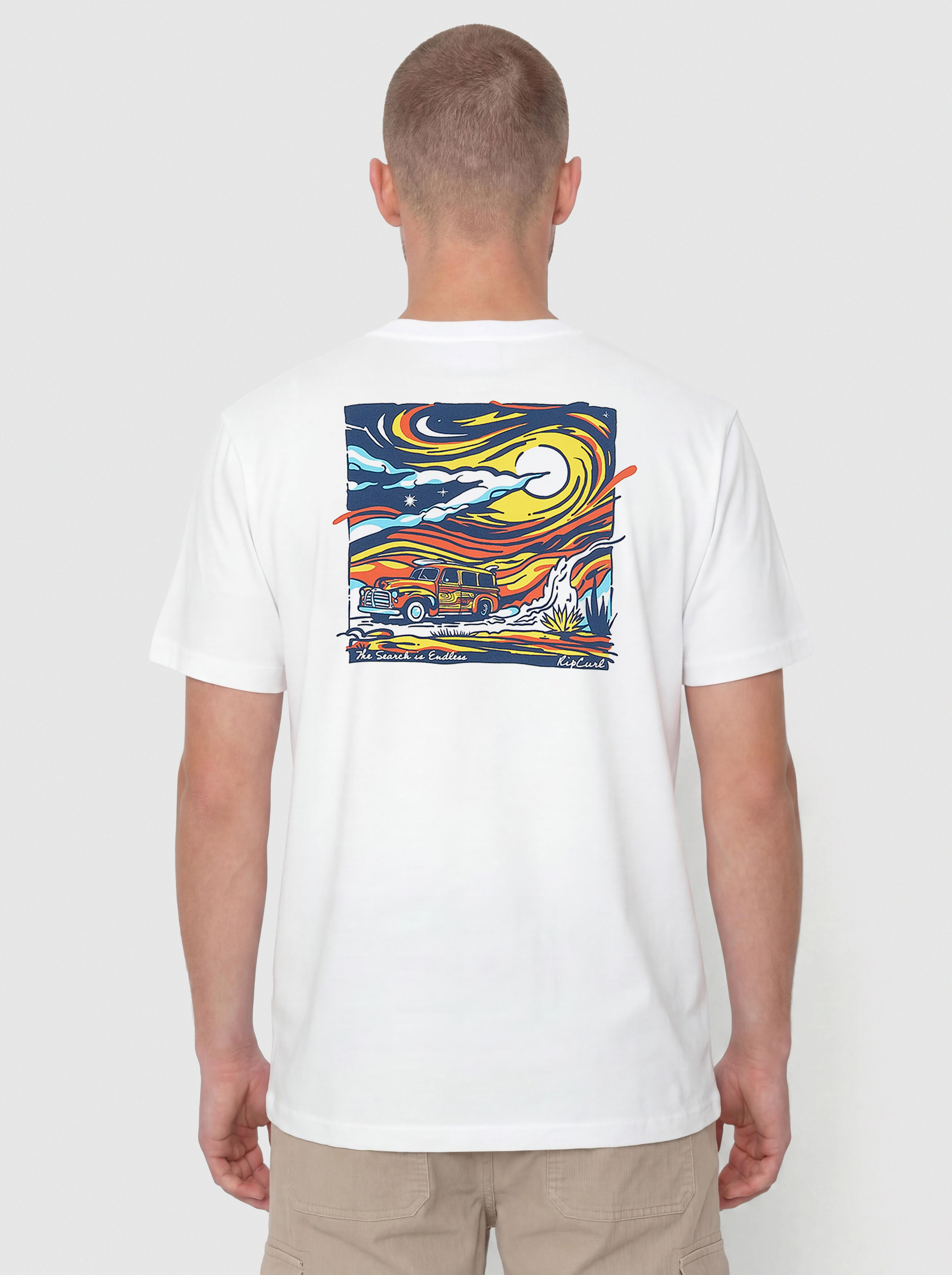 Tricou Rip Curl Surf Trip (white)