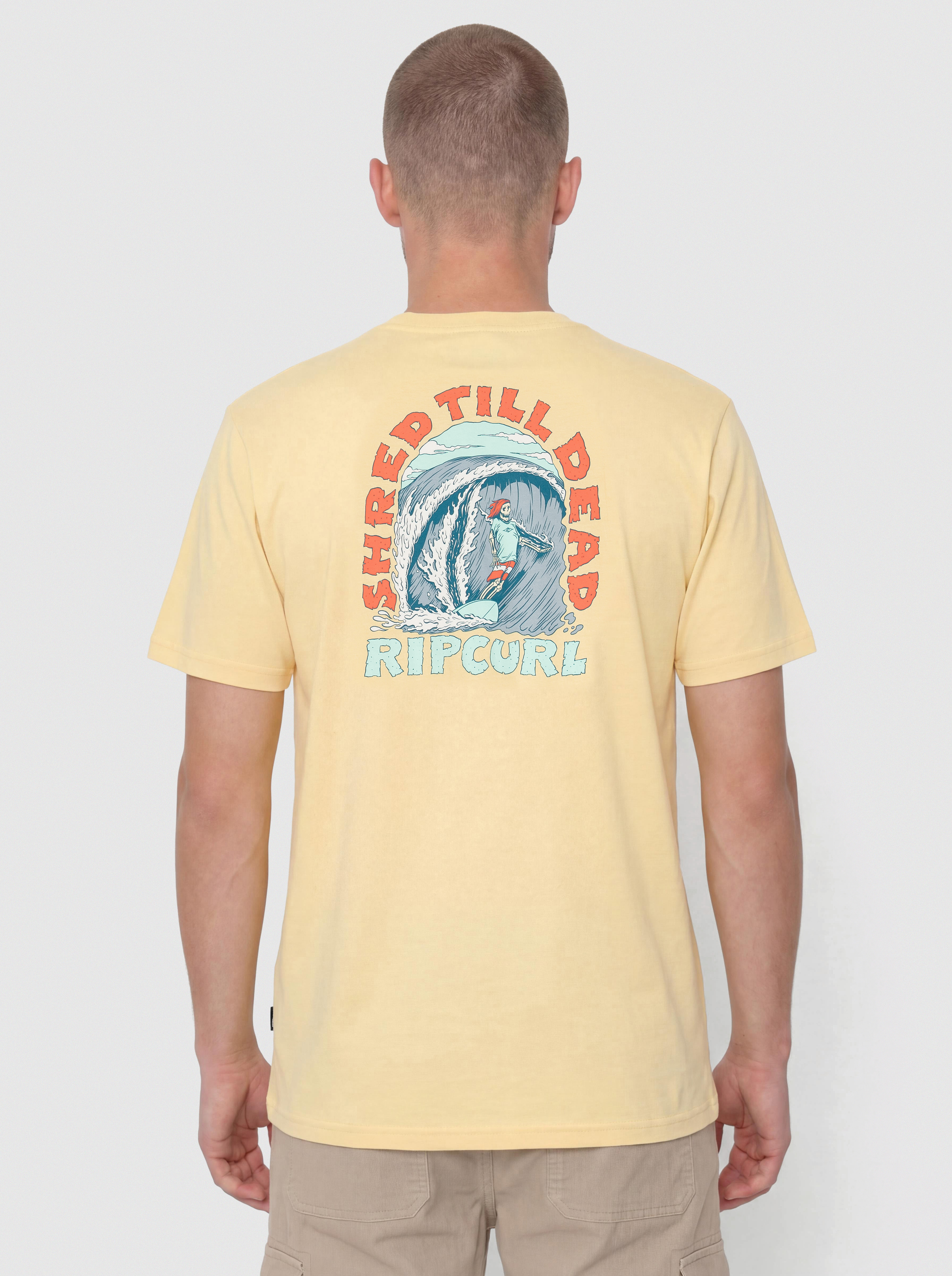 Tricou Rip Curl Shred Til (sunlight)