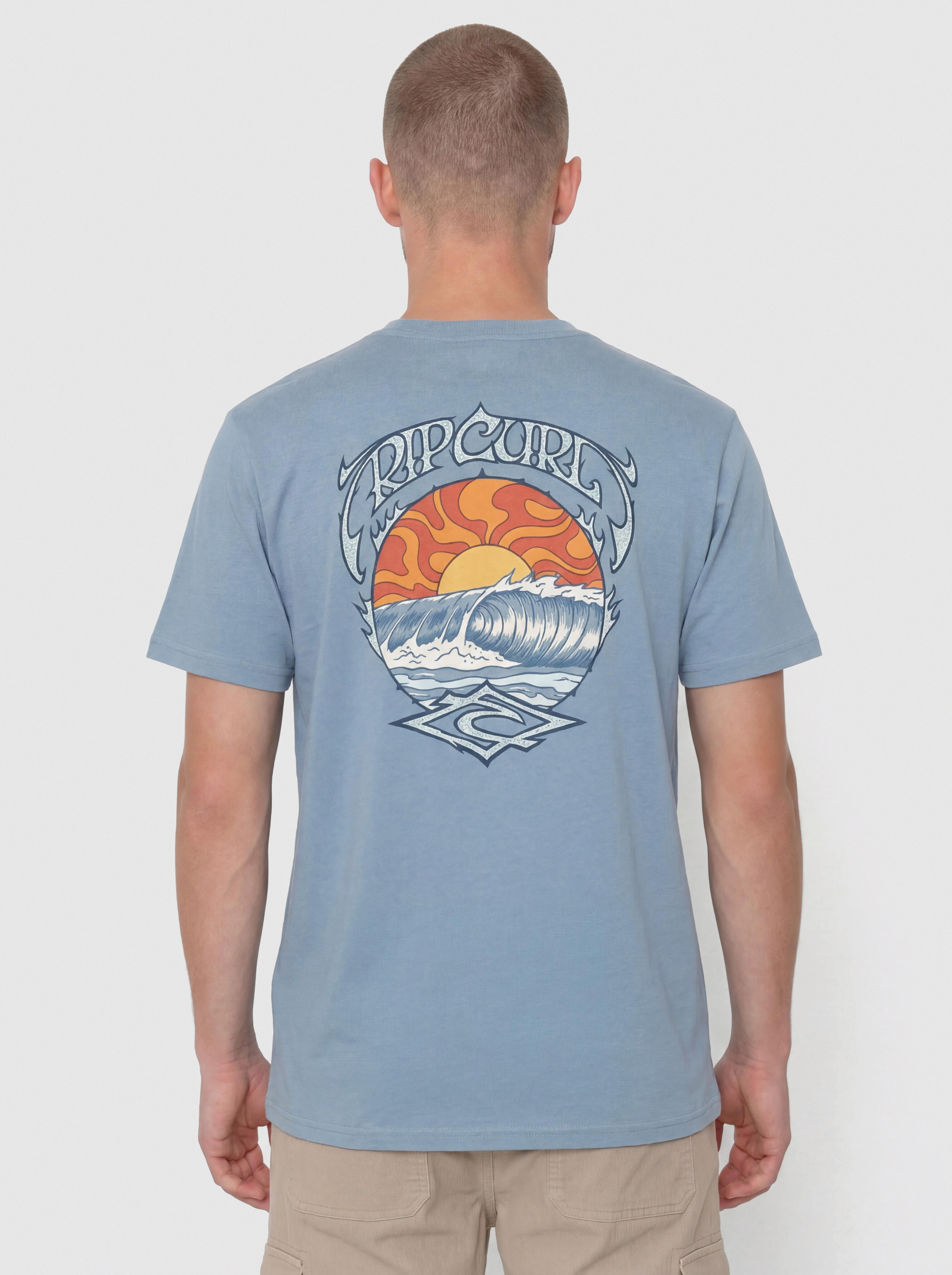 Tricou Rip Curl Hazey Days (faded denim)