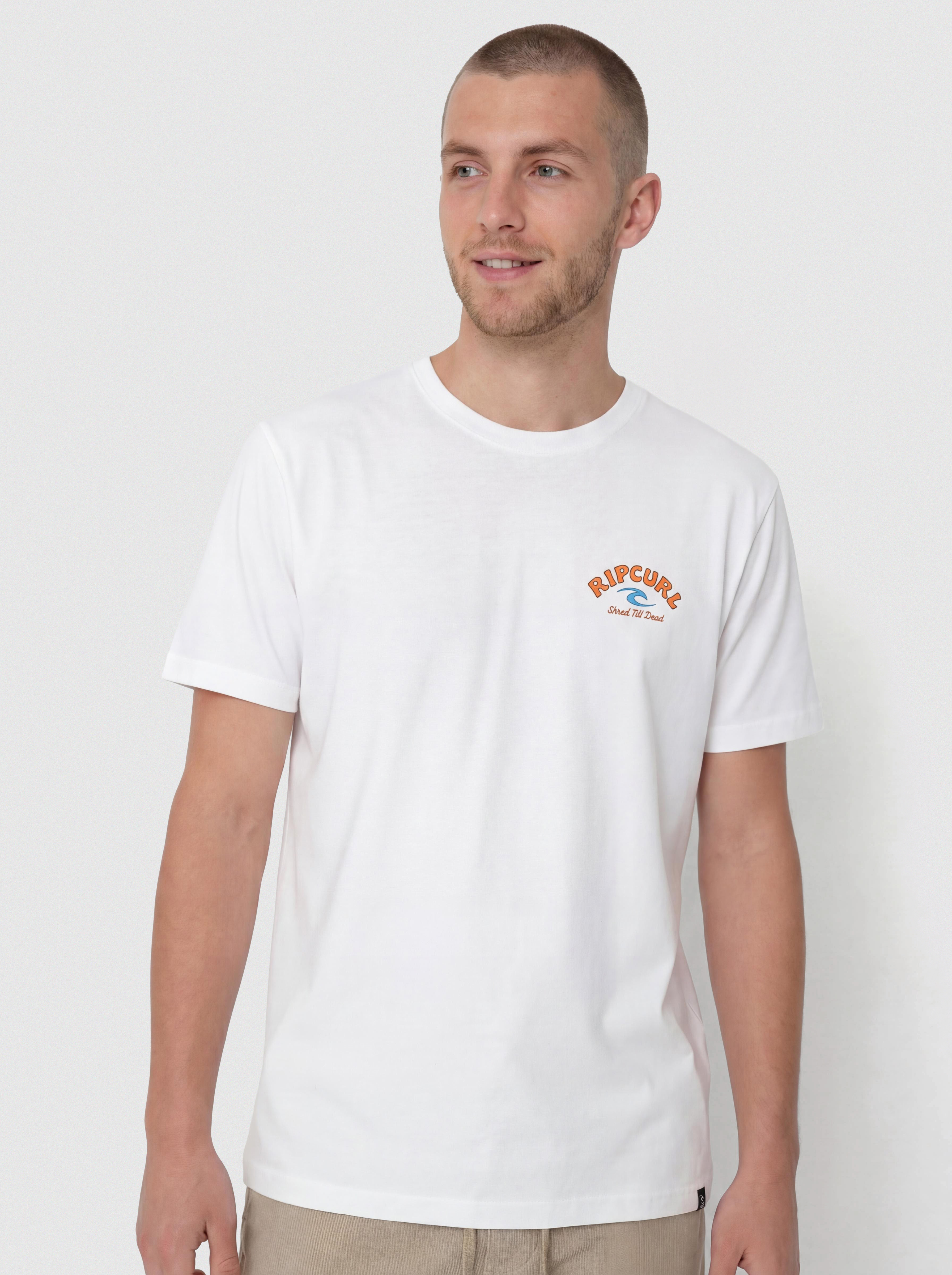 Tricou Rip Curl Shred Til (white)