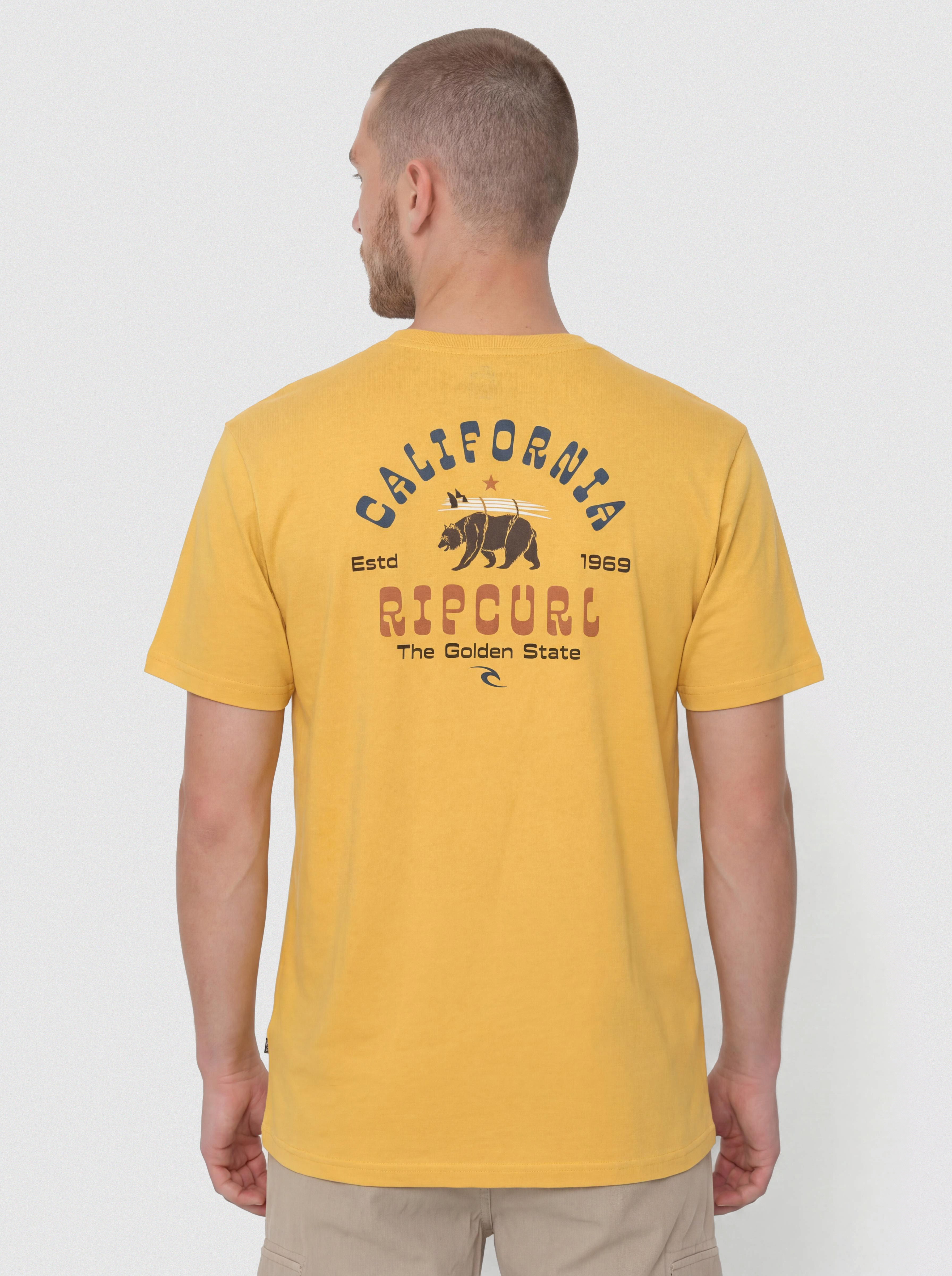 Tricou Rip Curl Desti Animals (ochre)