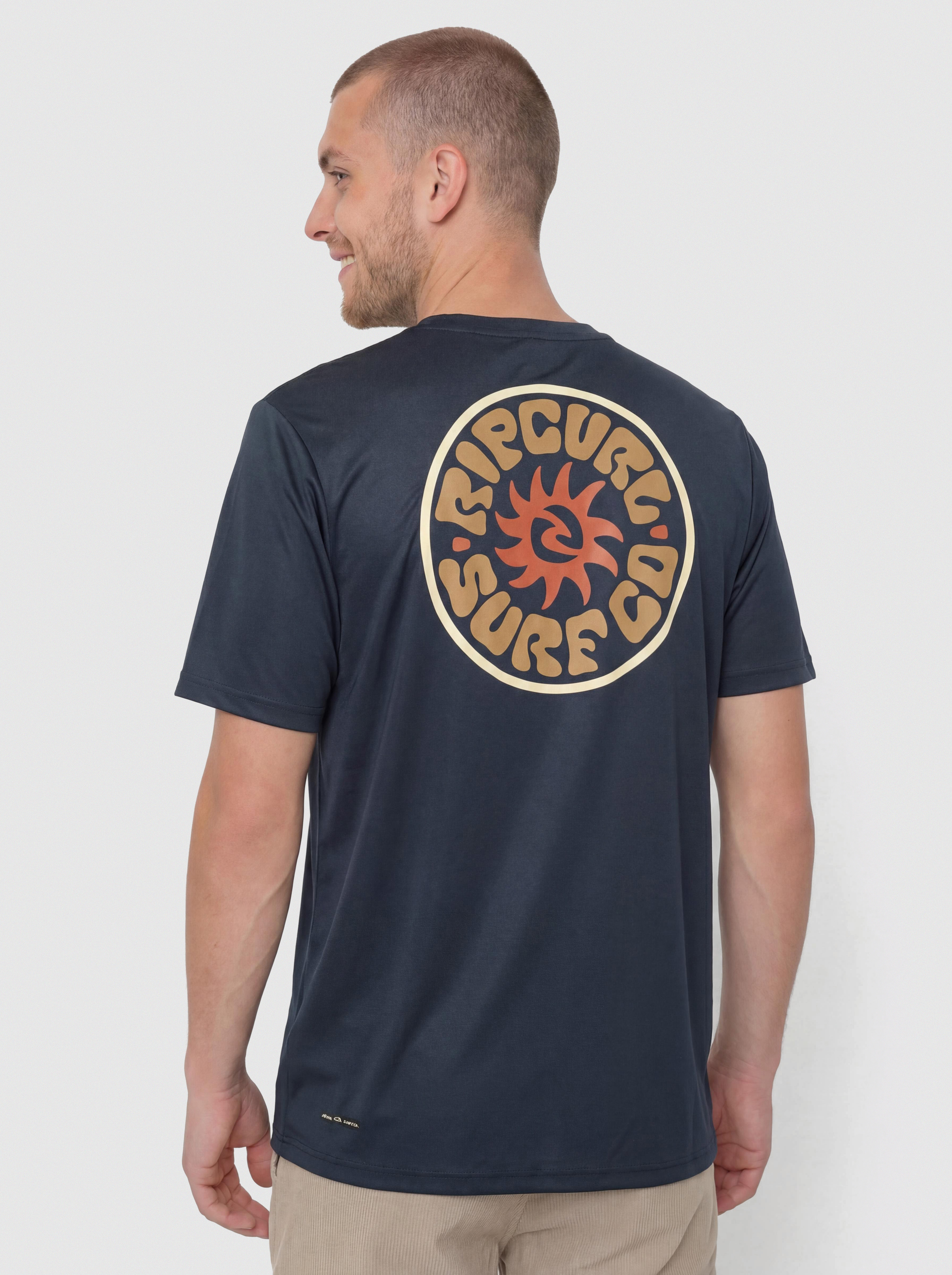 Tricou Rip Curl Pacific Rinse Surflite Upf (dark navy)