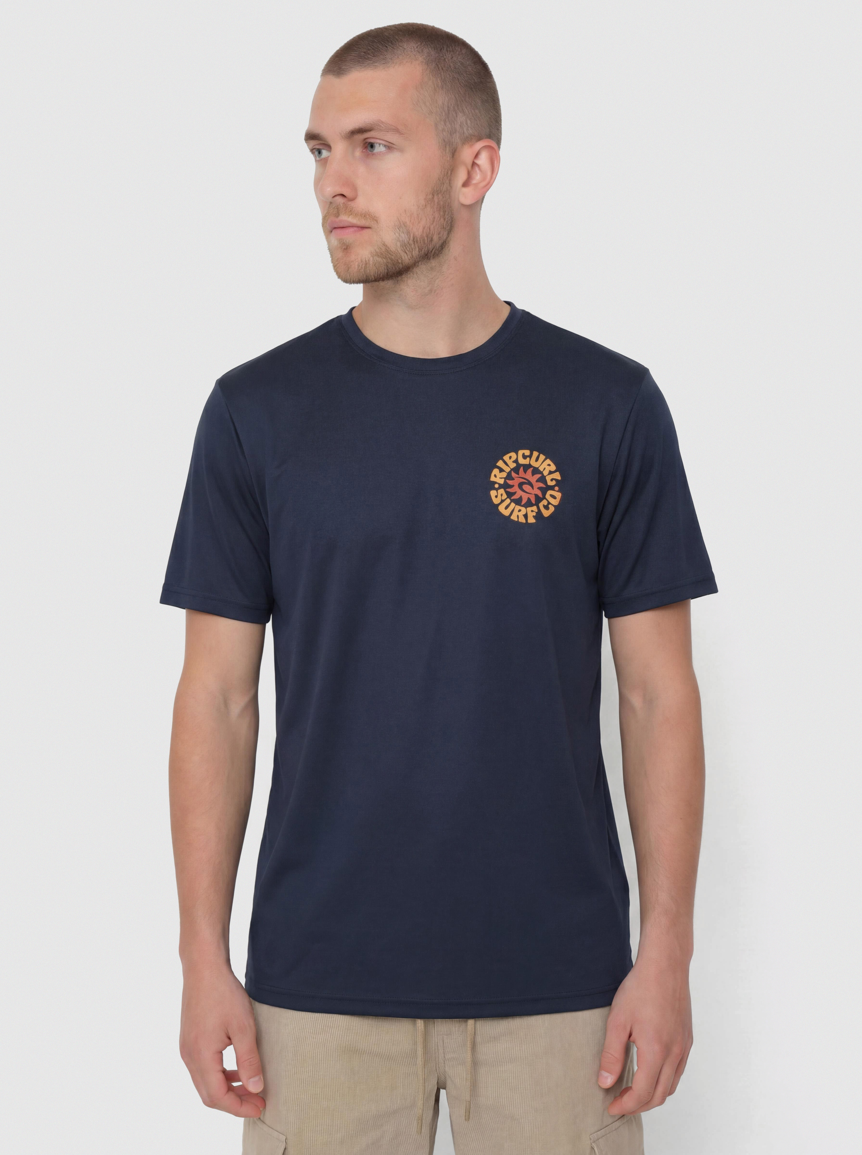 Tricou Rip Curl Pacific Rinse Surflite Upf (dark navy)