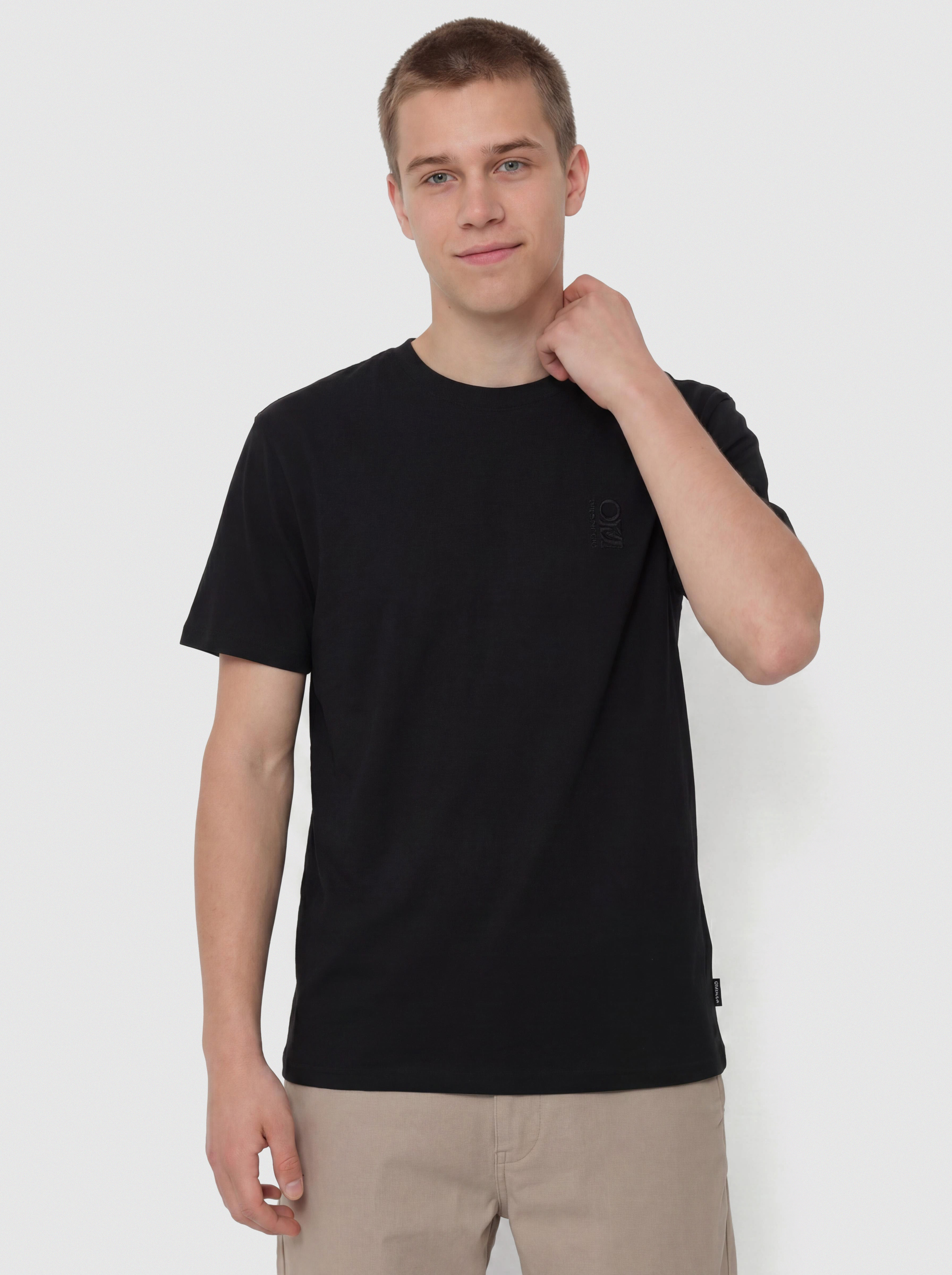 Tricou Rip Curl Search Embroidery (black)