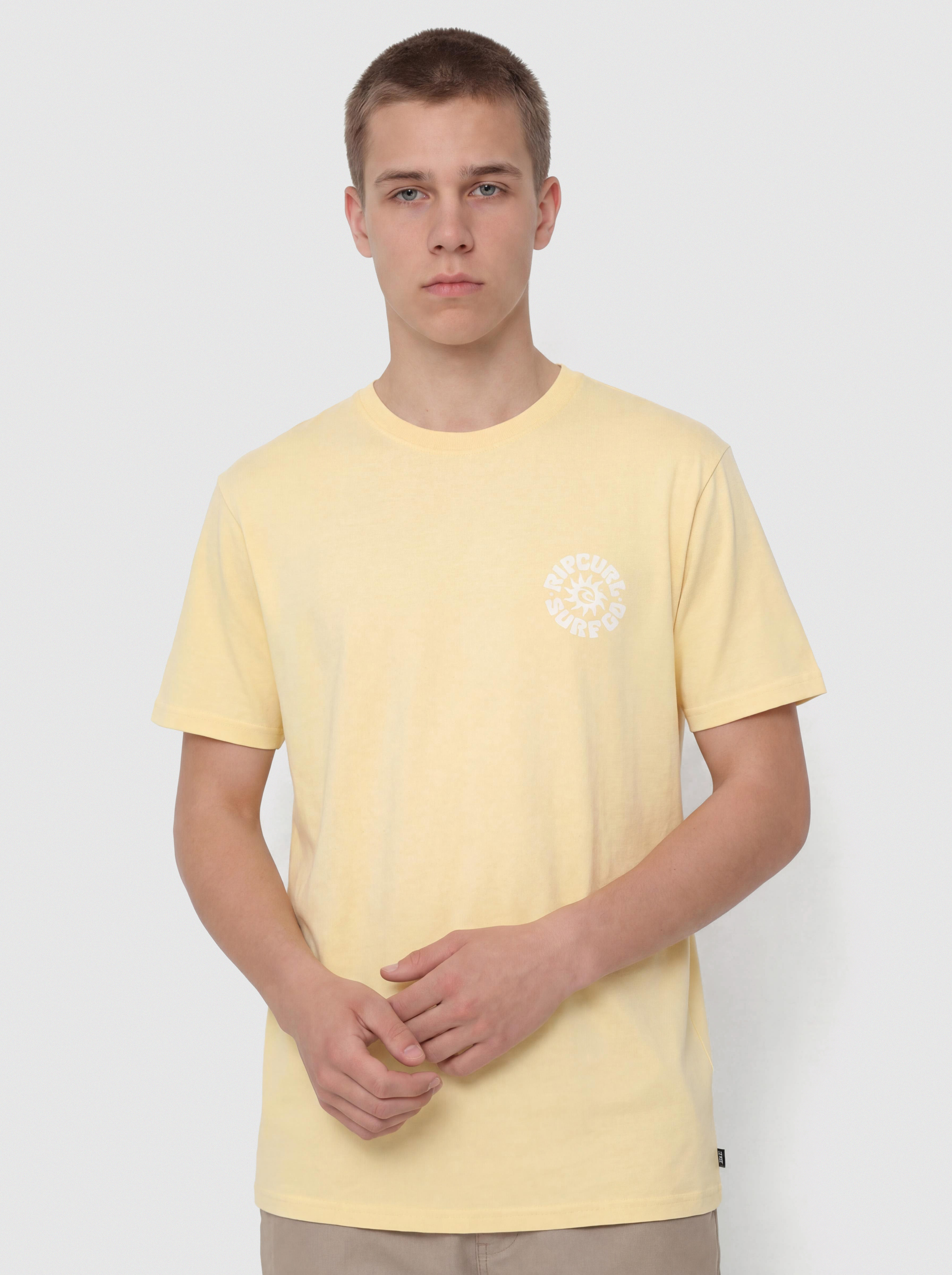Tricou Rip Curl Pacific Rinse Circle (ochre)