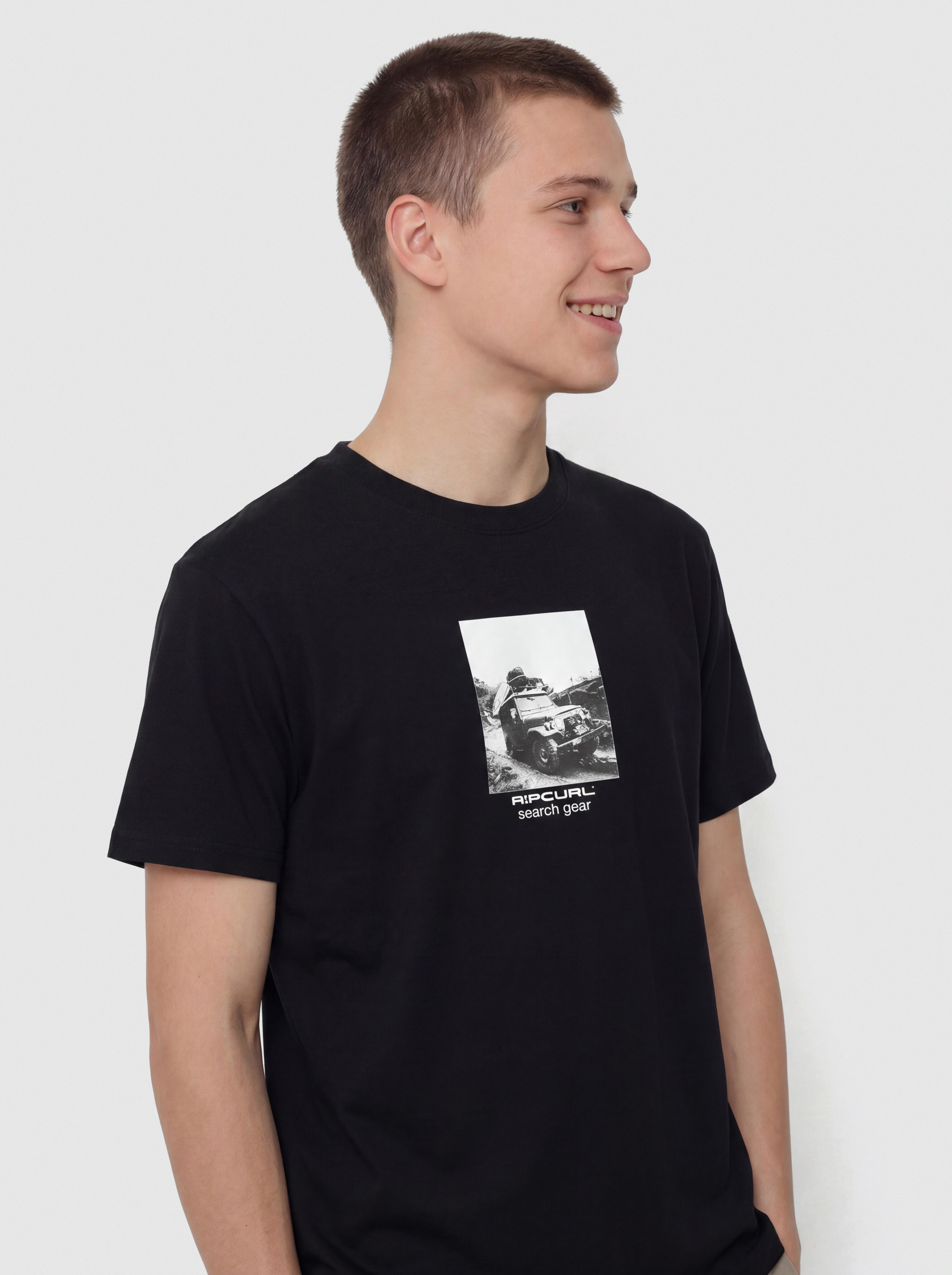 Tricou Rip Curl Search Rig (black)