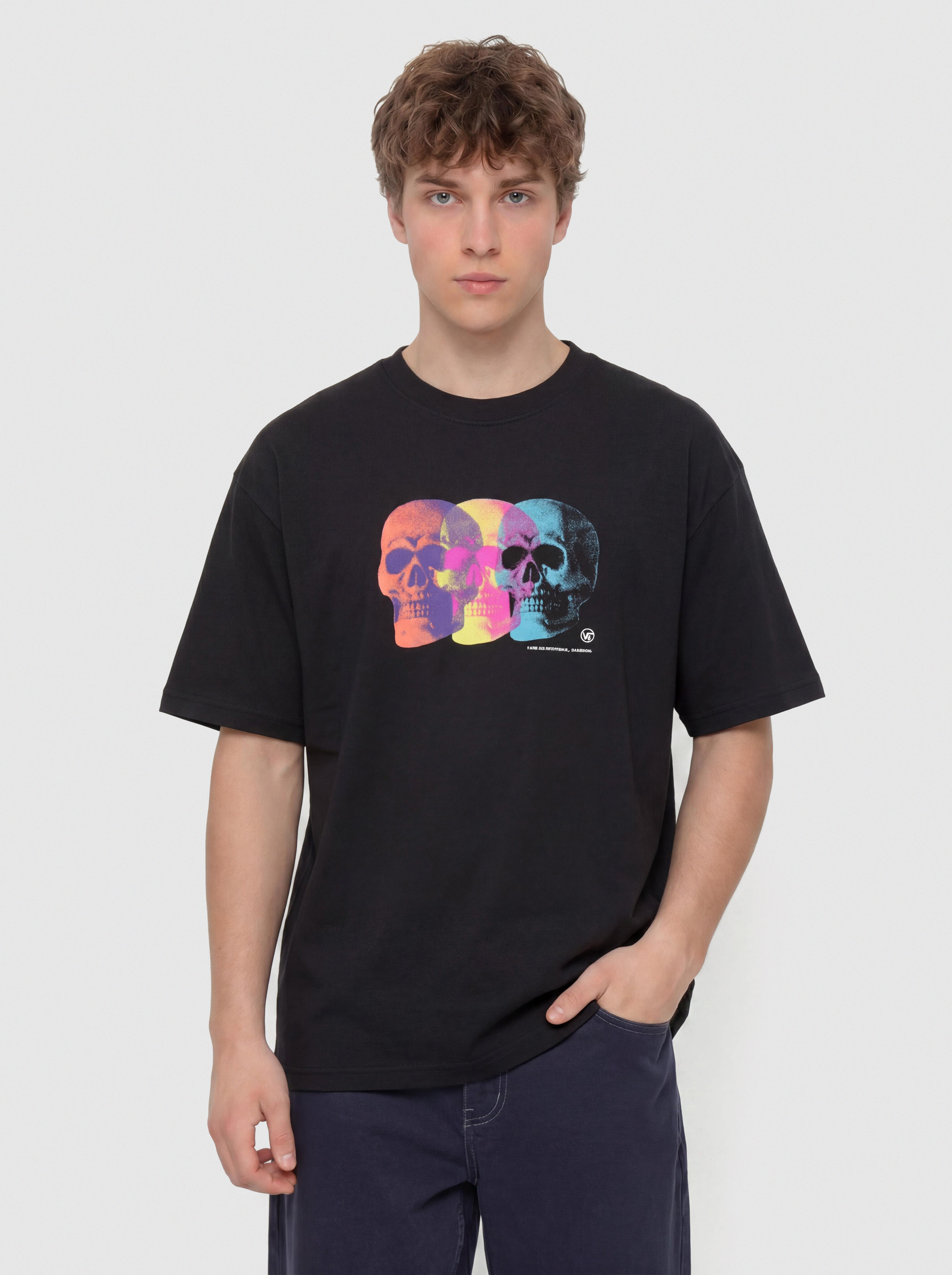 Tricou Vans Bone Head Loose