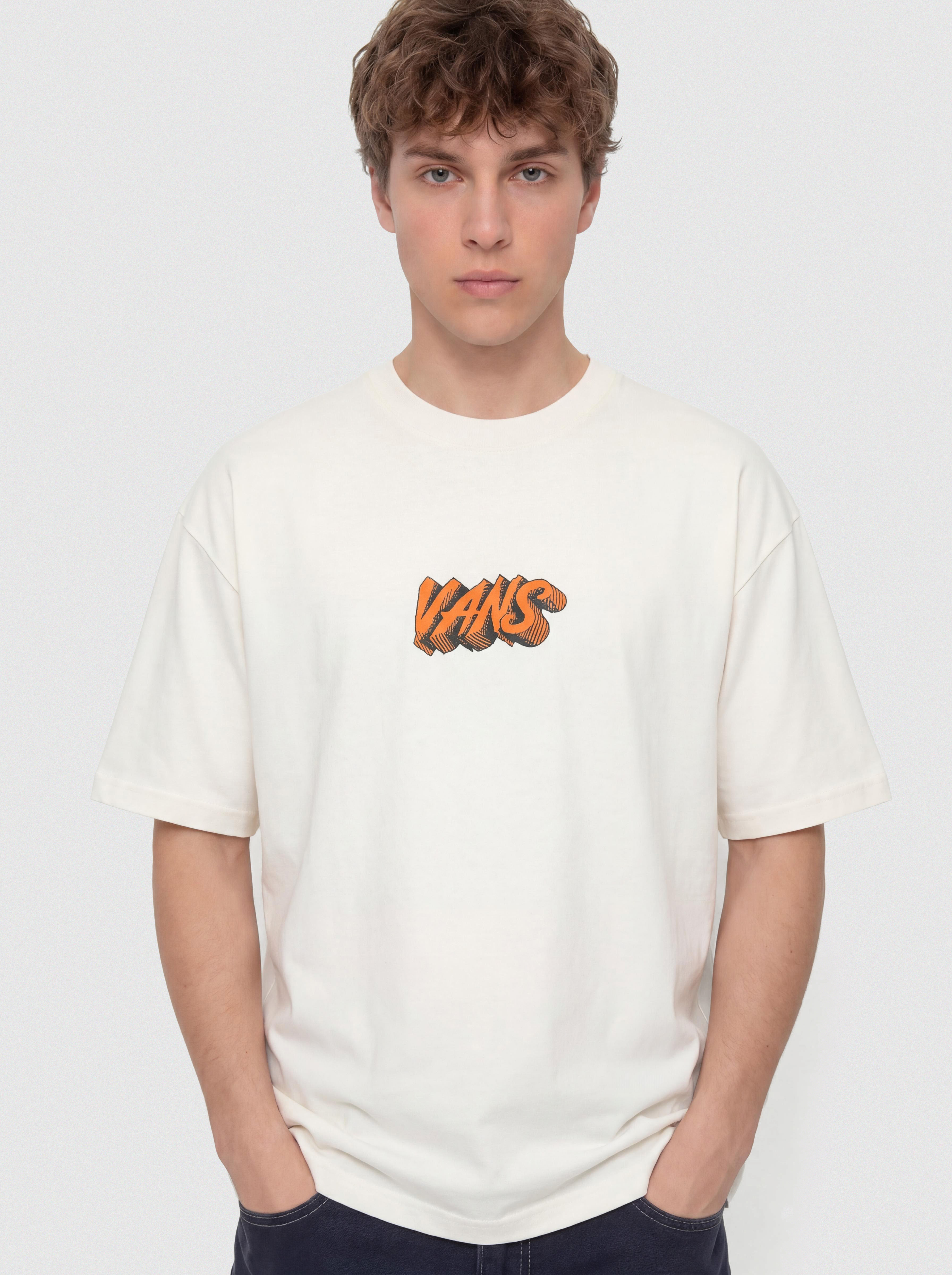 Tricou Vans Stone Swirl Loose (egret)